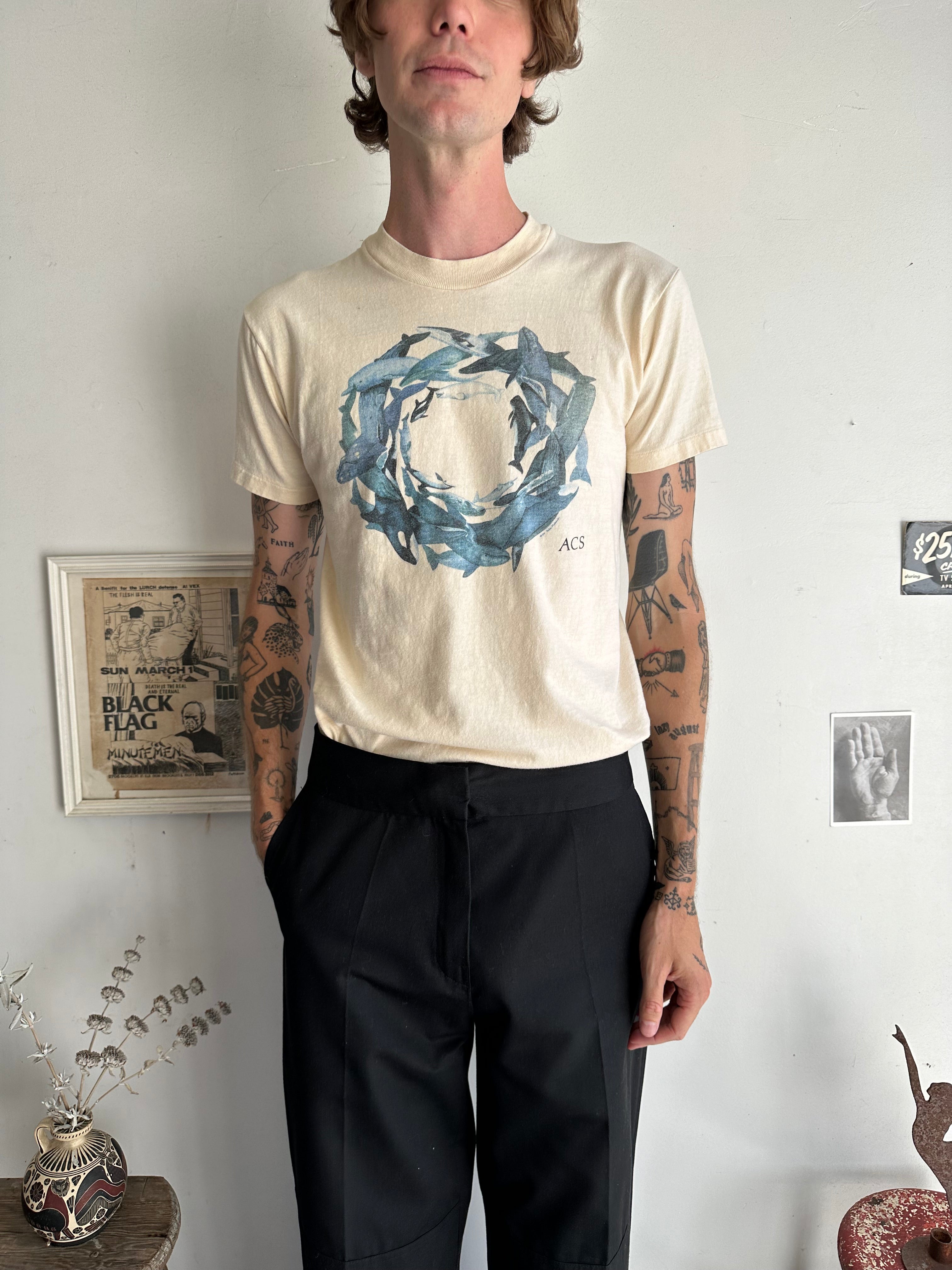 1980s Aquatic Wildlife T-Shirt (M)