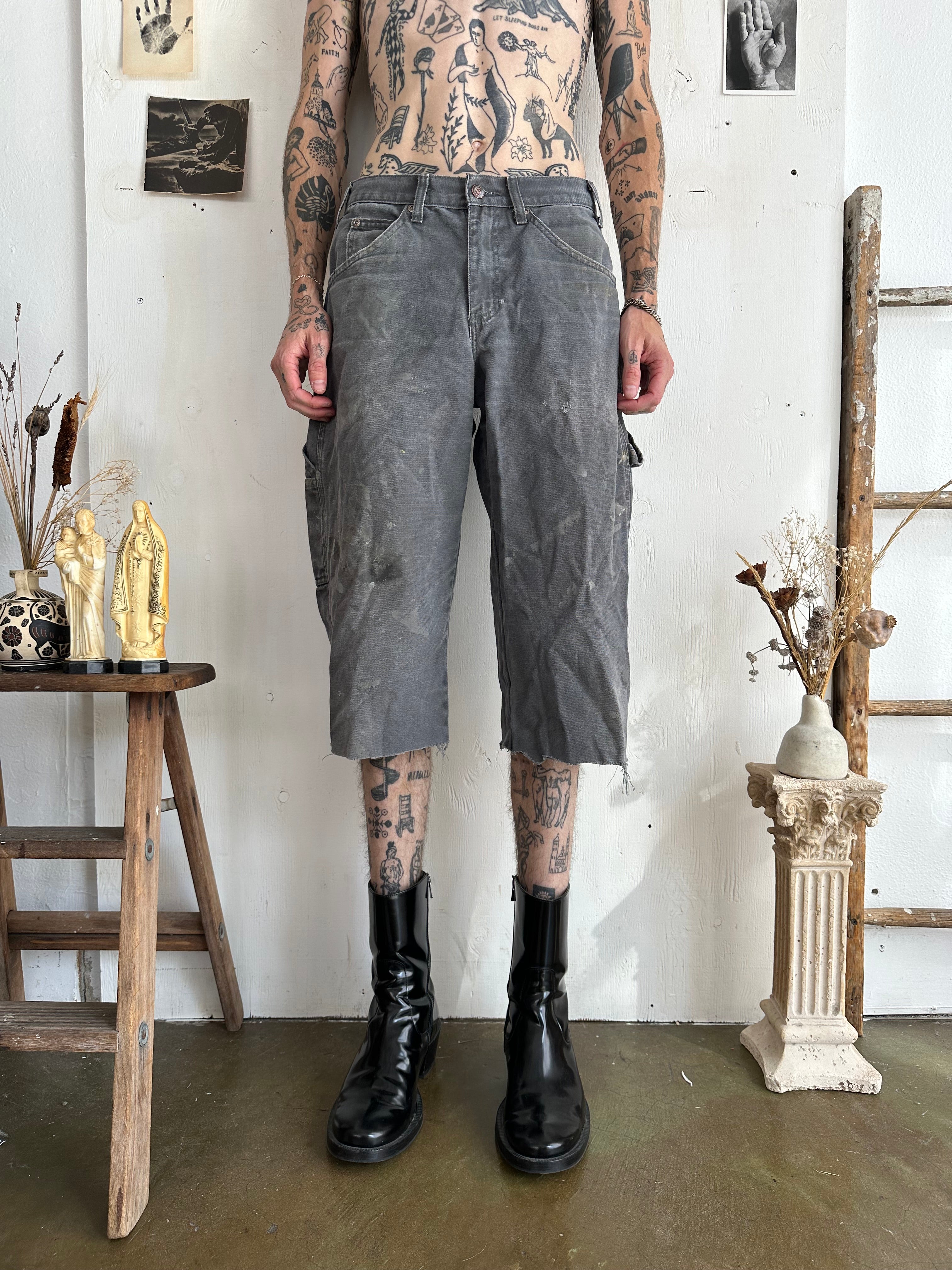1990s Thrashed Dickies Cutoffs