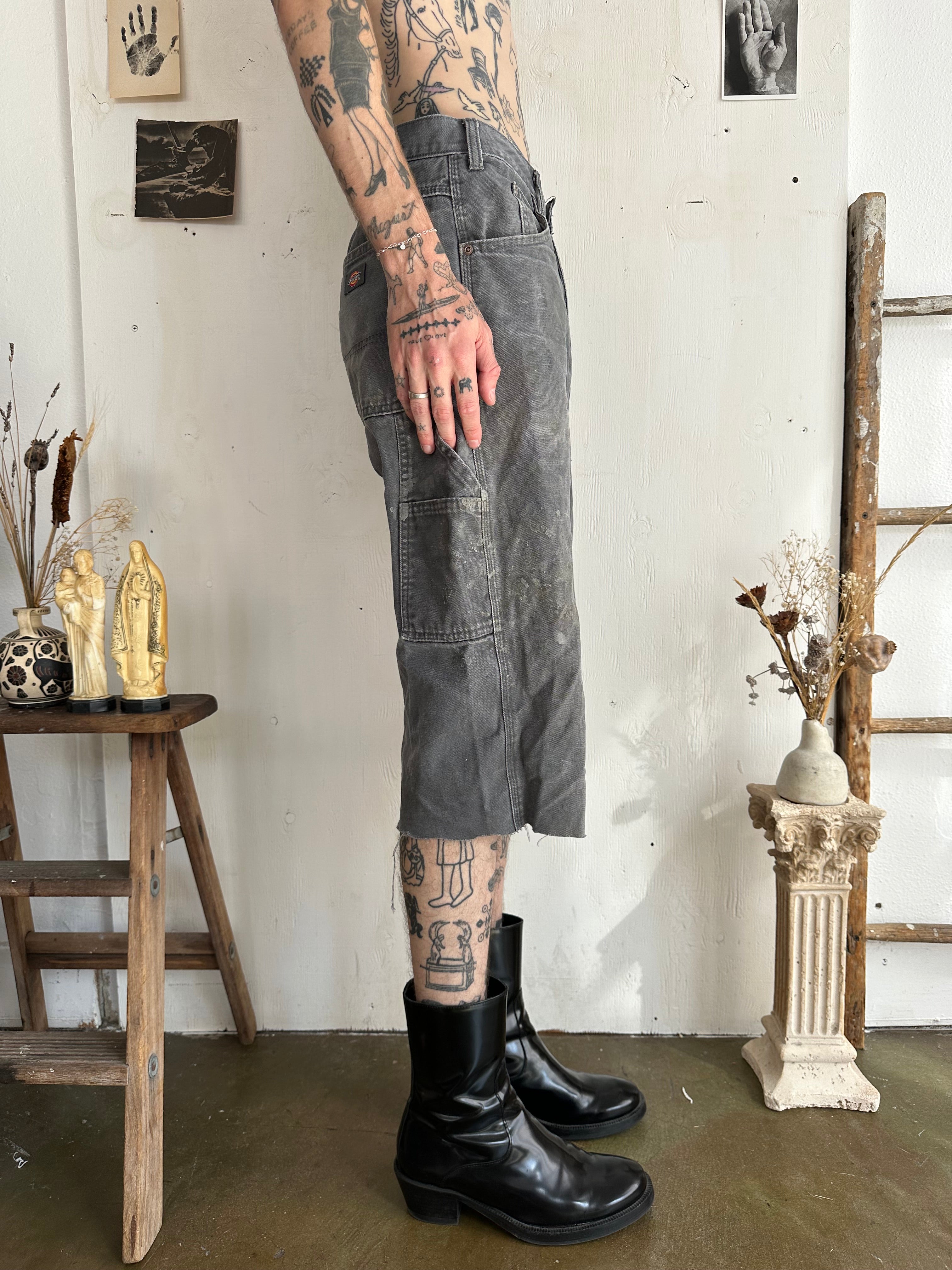 1990s Thrashed Dickies Cutoffs