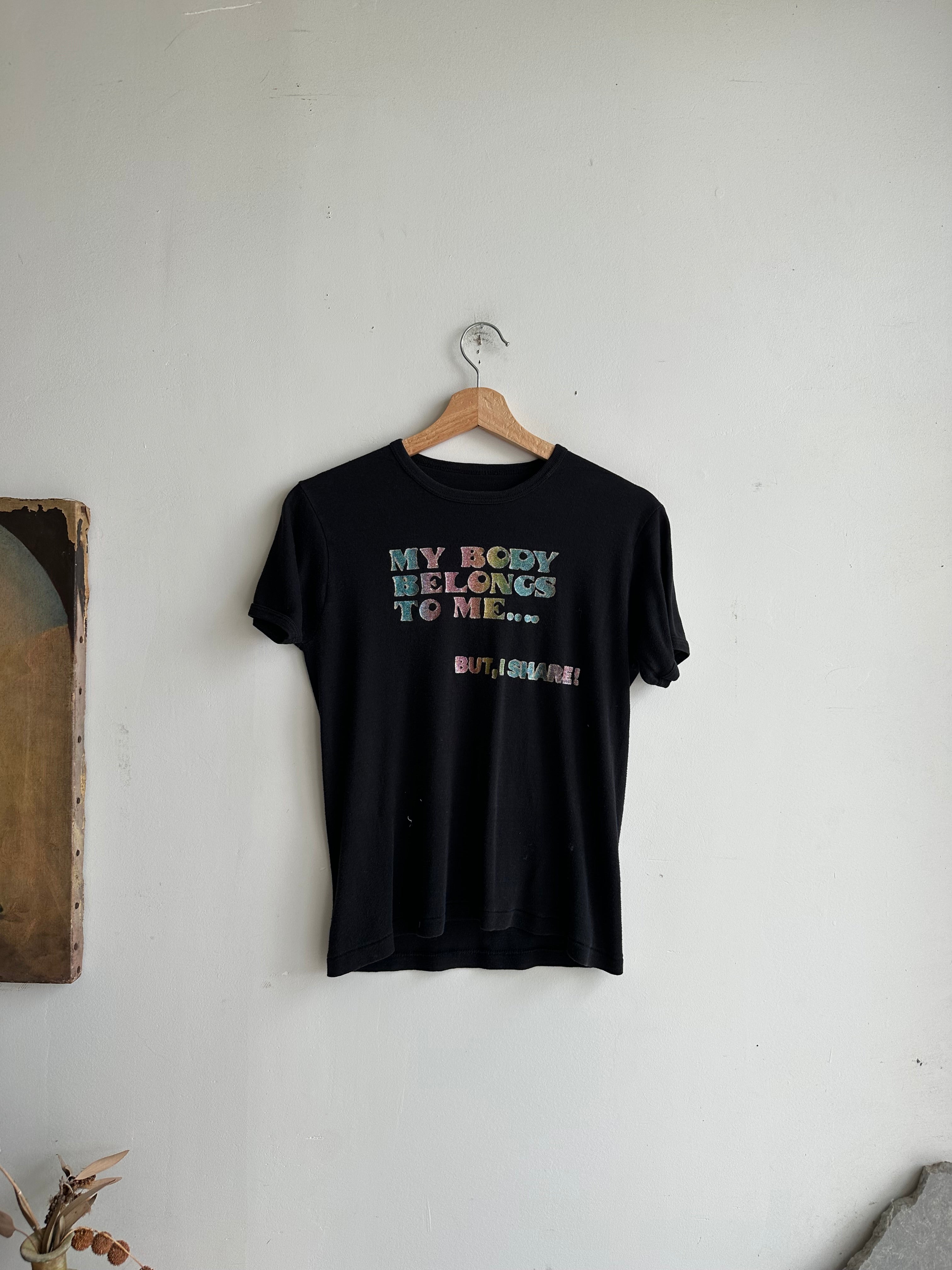 1970s "My Body Belongs To Me" Tee (S)