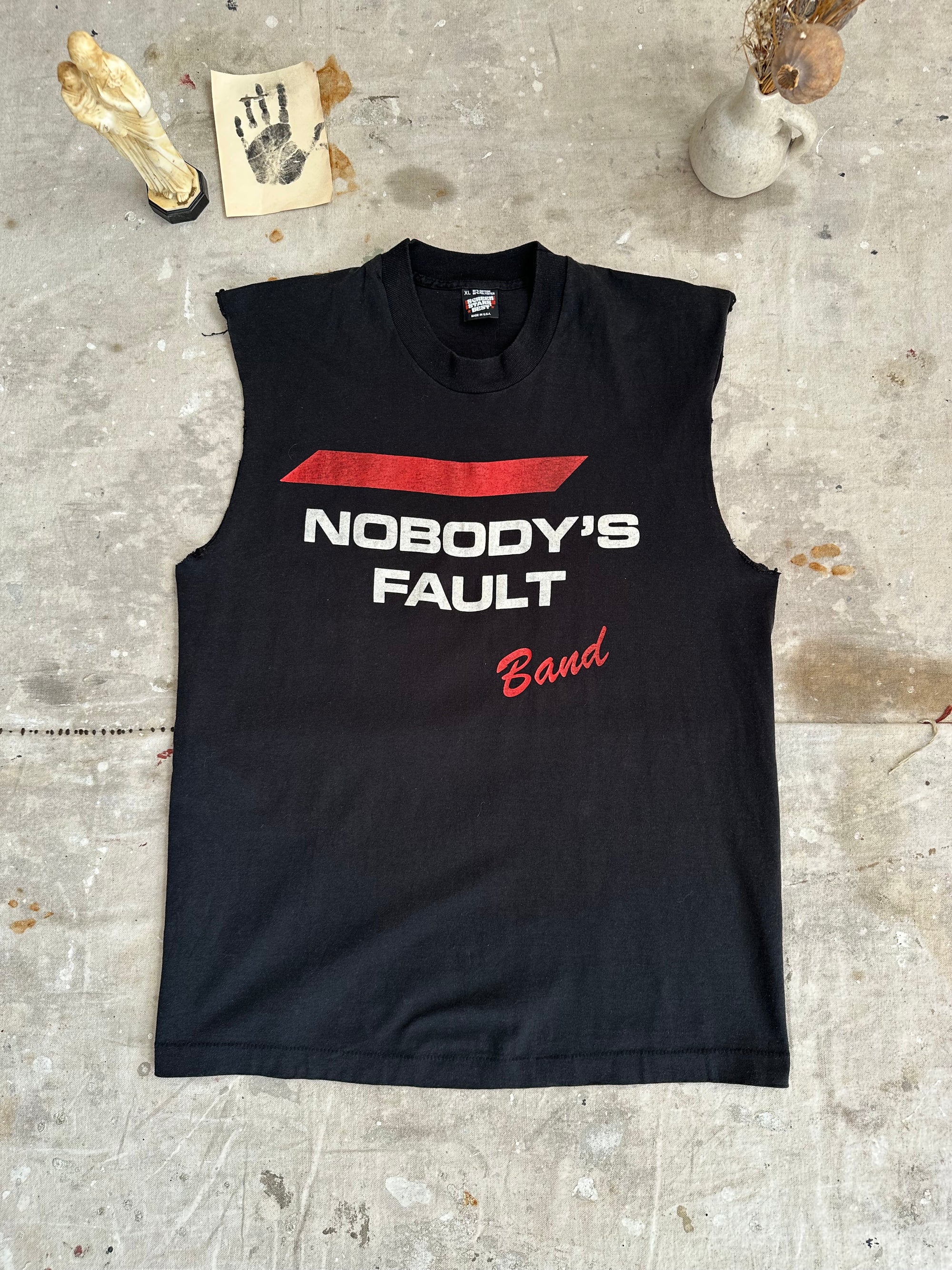 1990s Nobody’s Fault Band Muscle Tee