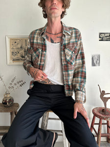 1970s Chopped Woolrich Flannel (M)