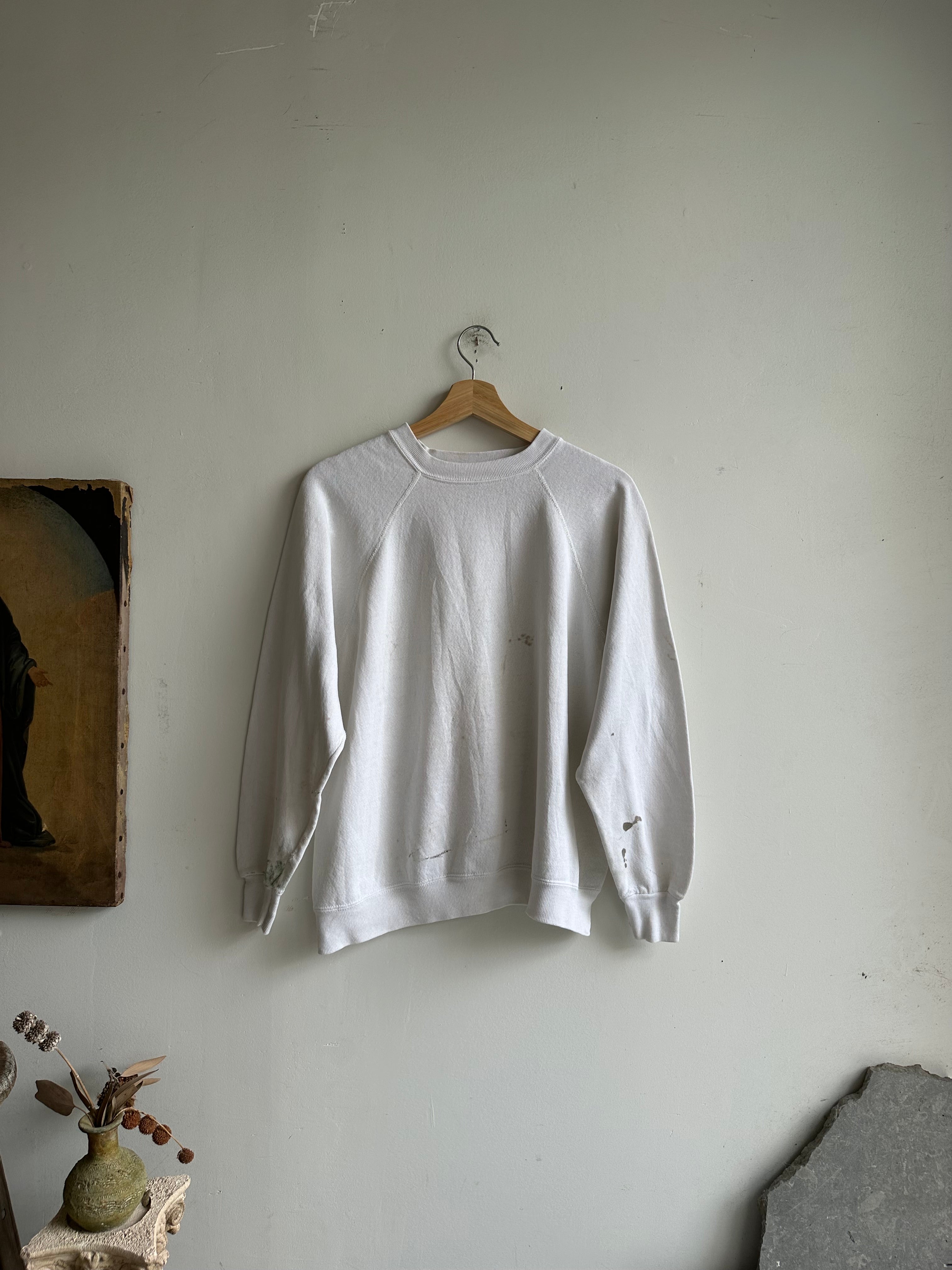 1980s Well-Worn Tultex Sweatshirt (M)