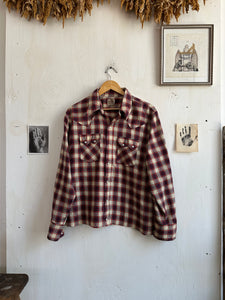 1970s Deecee Sawtooth Pocket Western Shirt (Boxy XL)