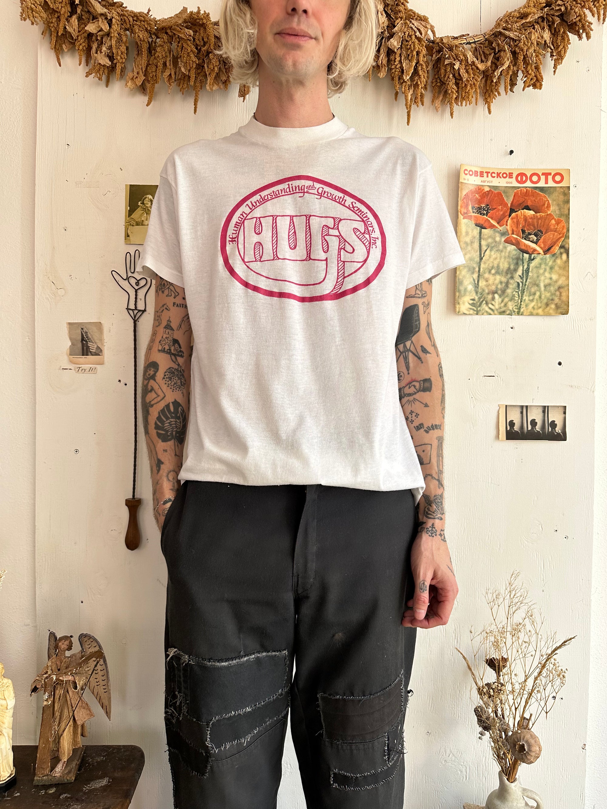 1980s Paper Thin HUGS Tee