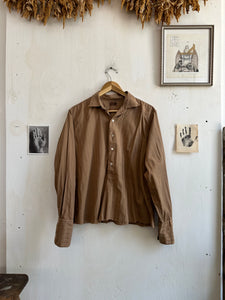 1940s Pinstripe Pullover Shirt (Boxy XL)