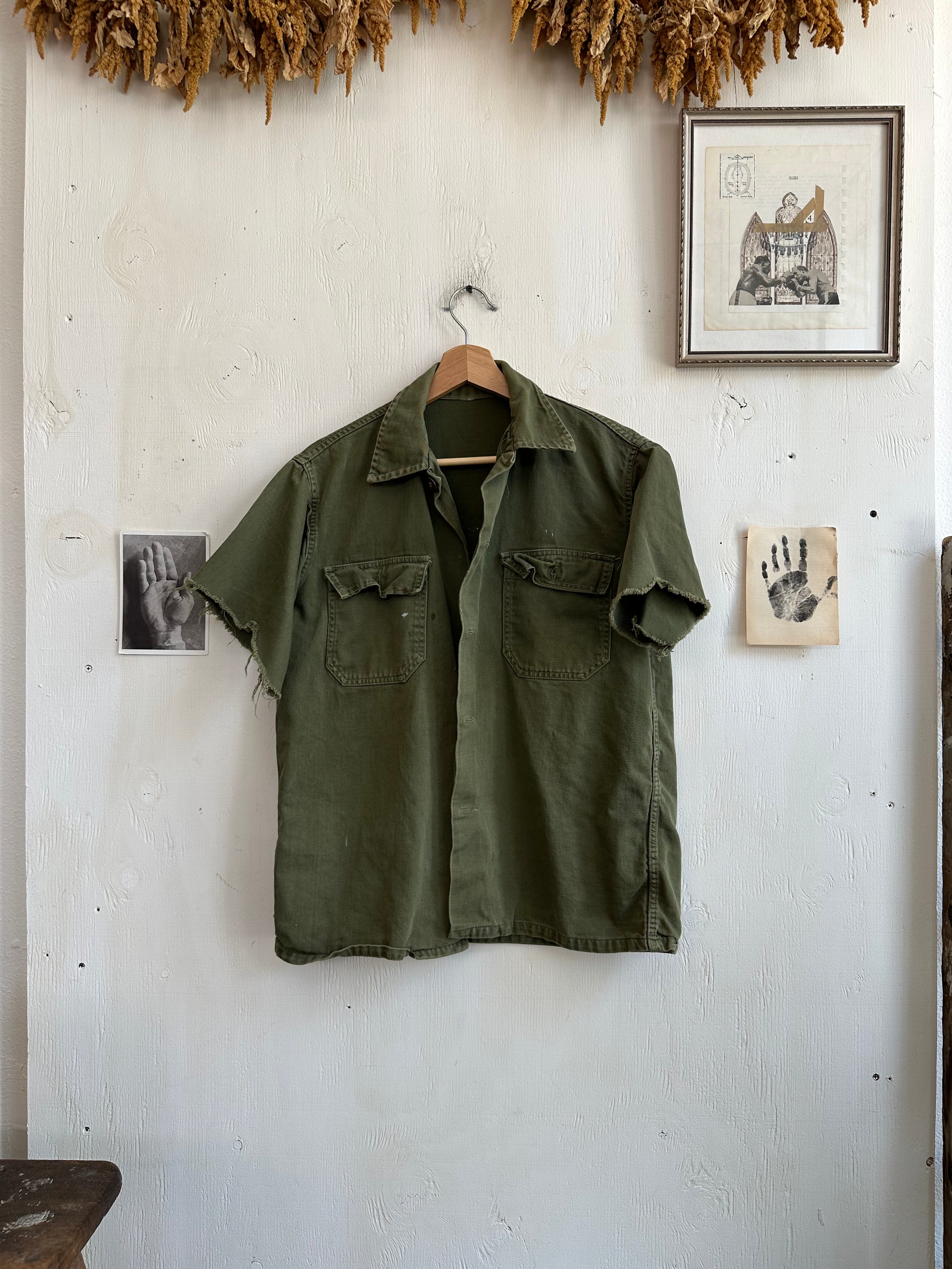 1970s Fatigue Shirt (Boxy M)