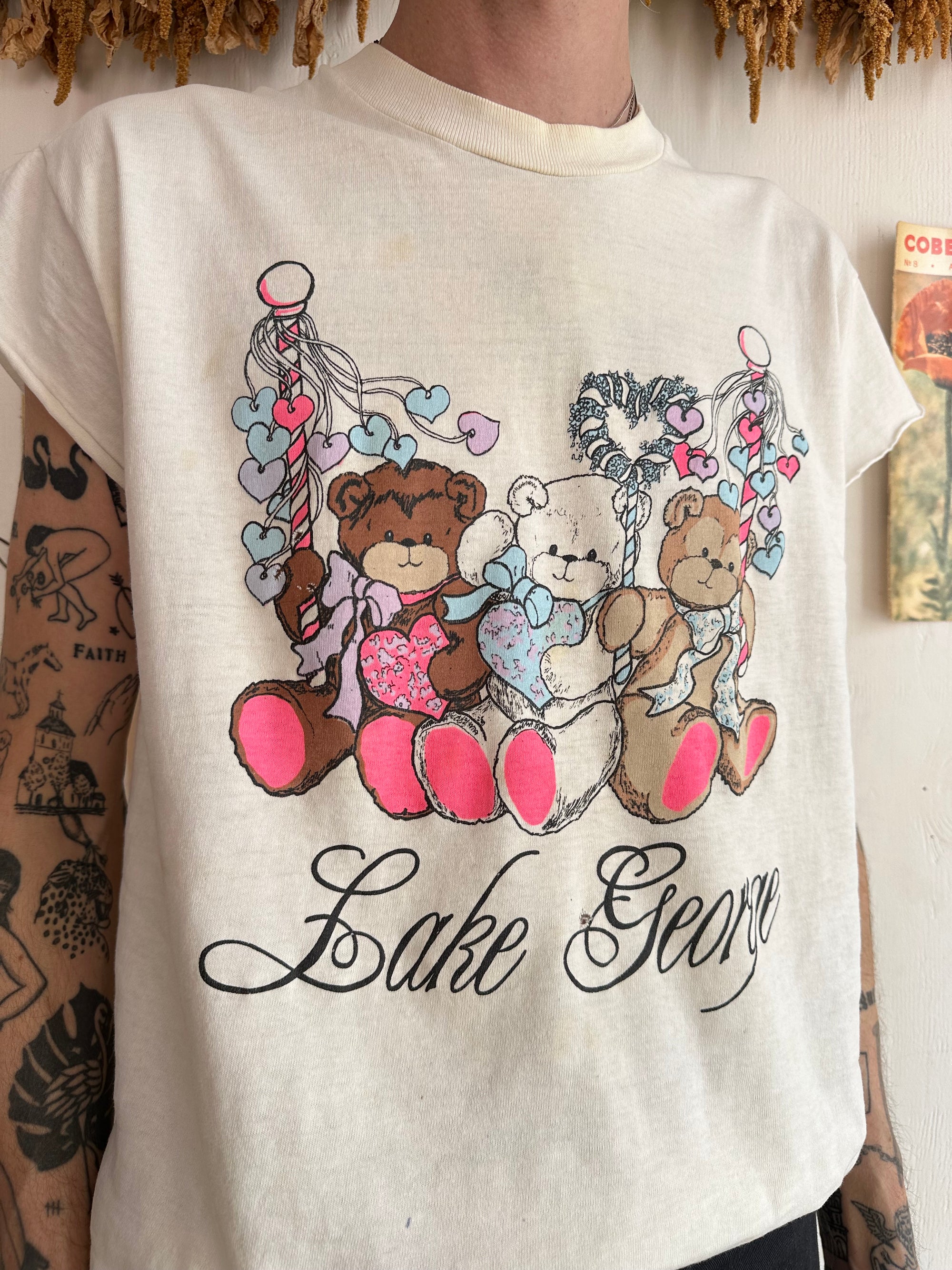 1990s Thrashed Teddy Bear Tee