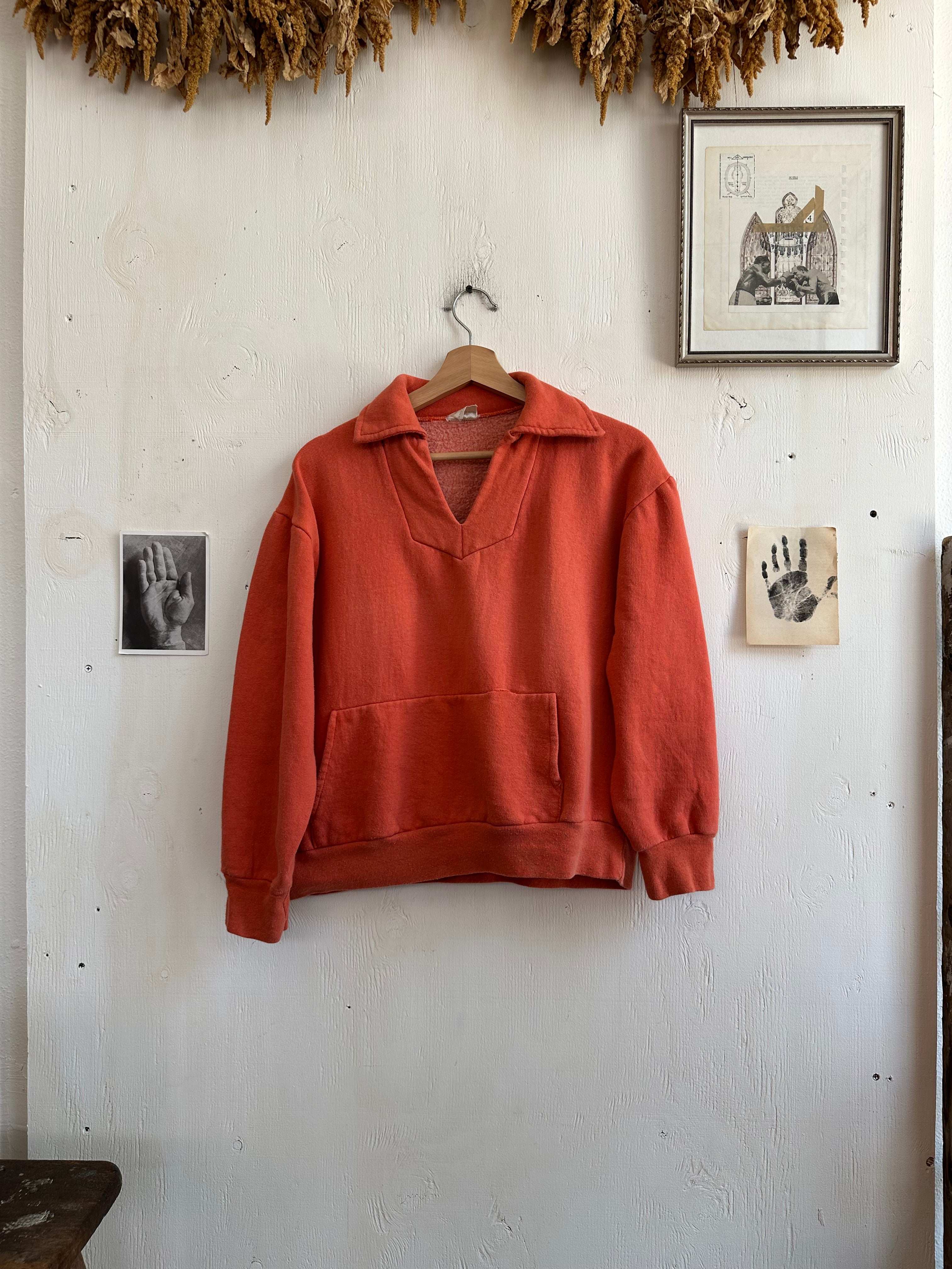 1970s Collared Sweatshirt (Boxy M)