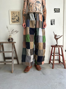 1990s Patchwork Trouser (Drawstring L/XL)