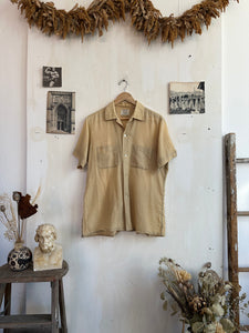 1950s Thrashed Camp Collar Button-Up (L)