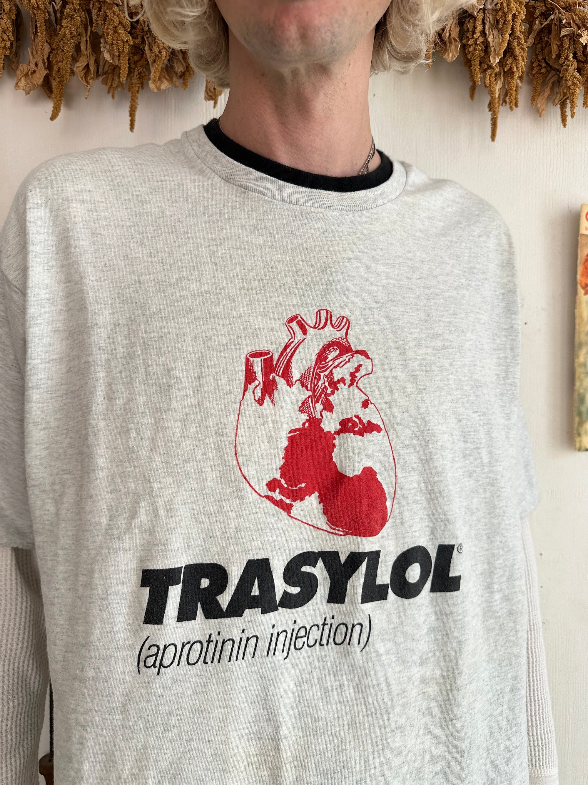 1990s Trasylol Heart Tee