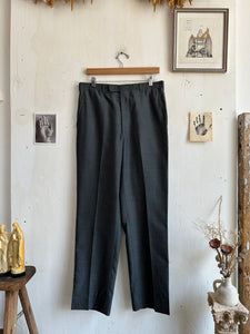 1960s Charcoal Pinstripe Trousers (32/31)