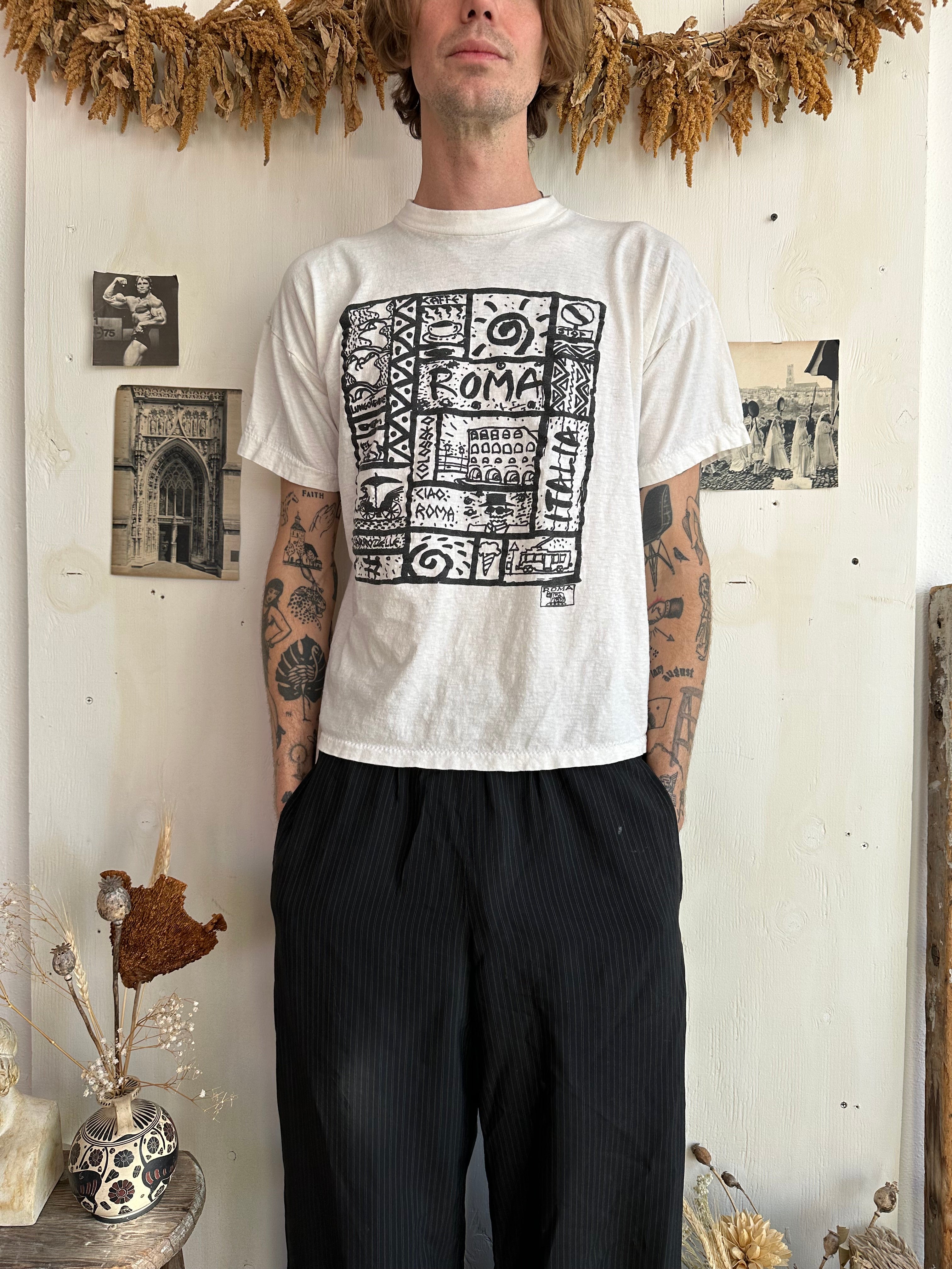 1980s Roma T-Shirt (Boxy S/M)