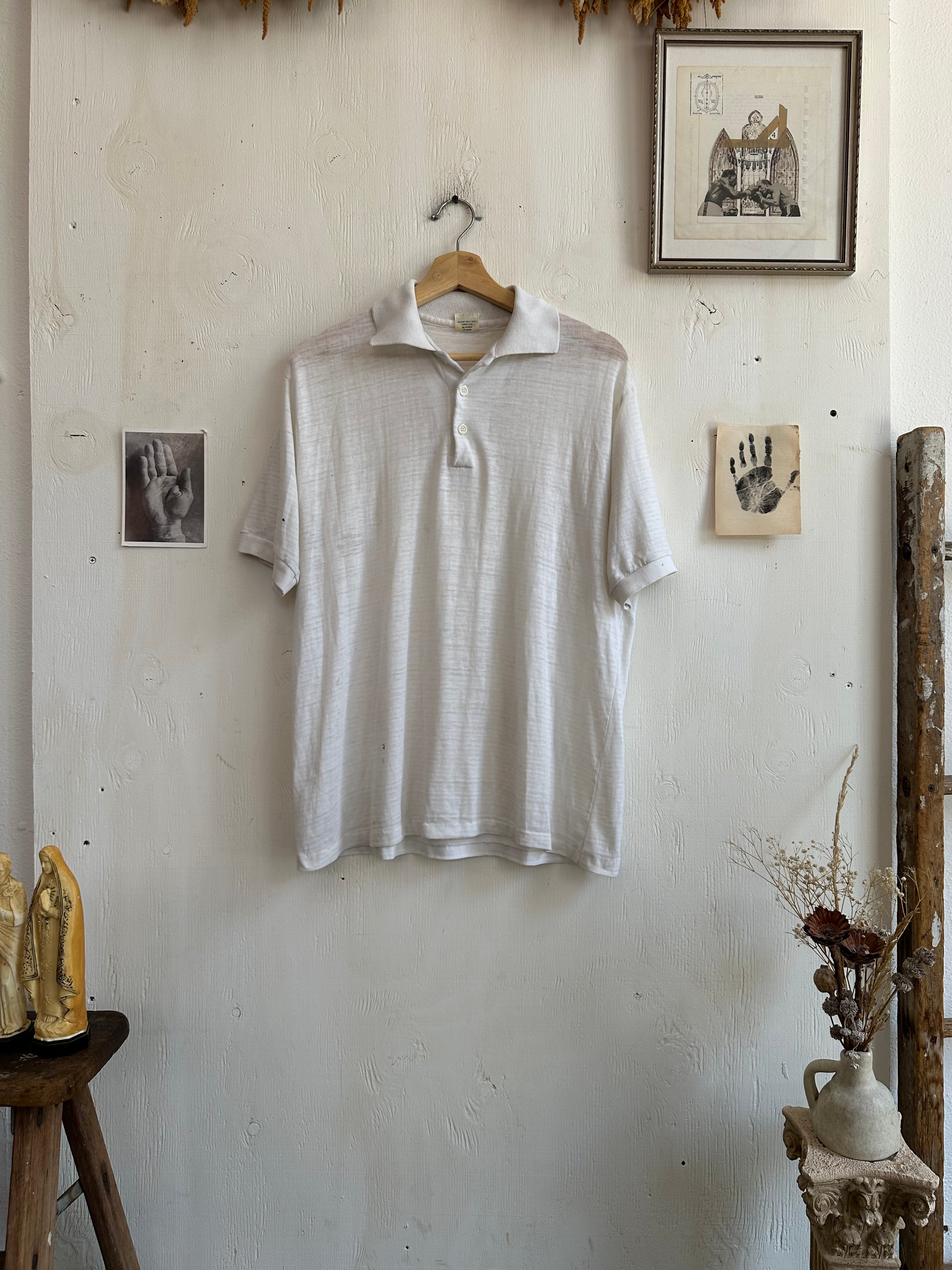 1980s Paper Thin Polo (Boxy XL)