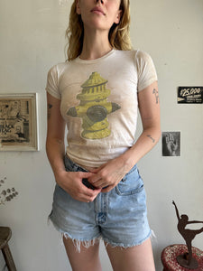 1970s Homemade Fire Hydrant Tee (XS)