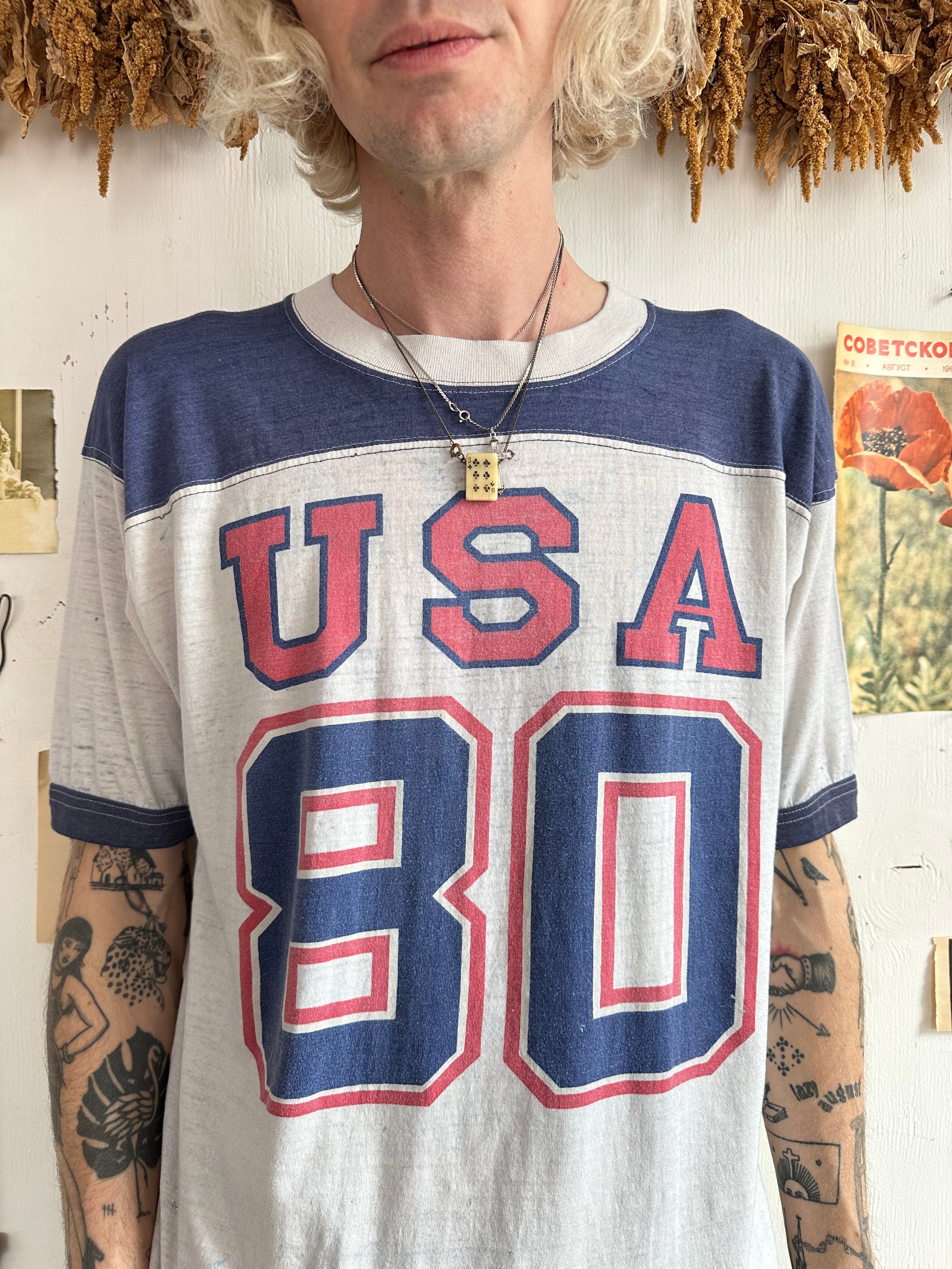 1980s Paper Thin USA Jersey