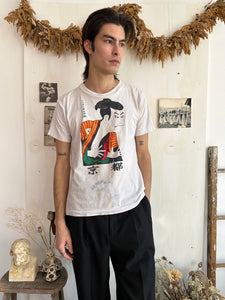 1990s Discolored Toshusai Sharaku T-Shirt (M/L)