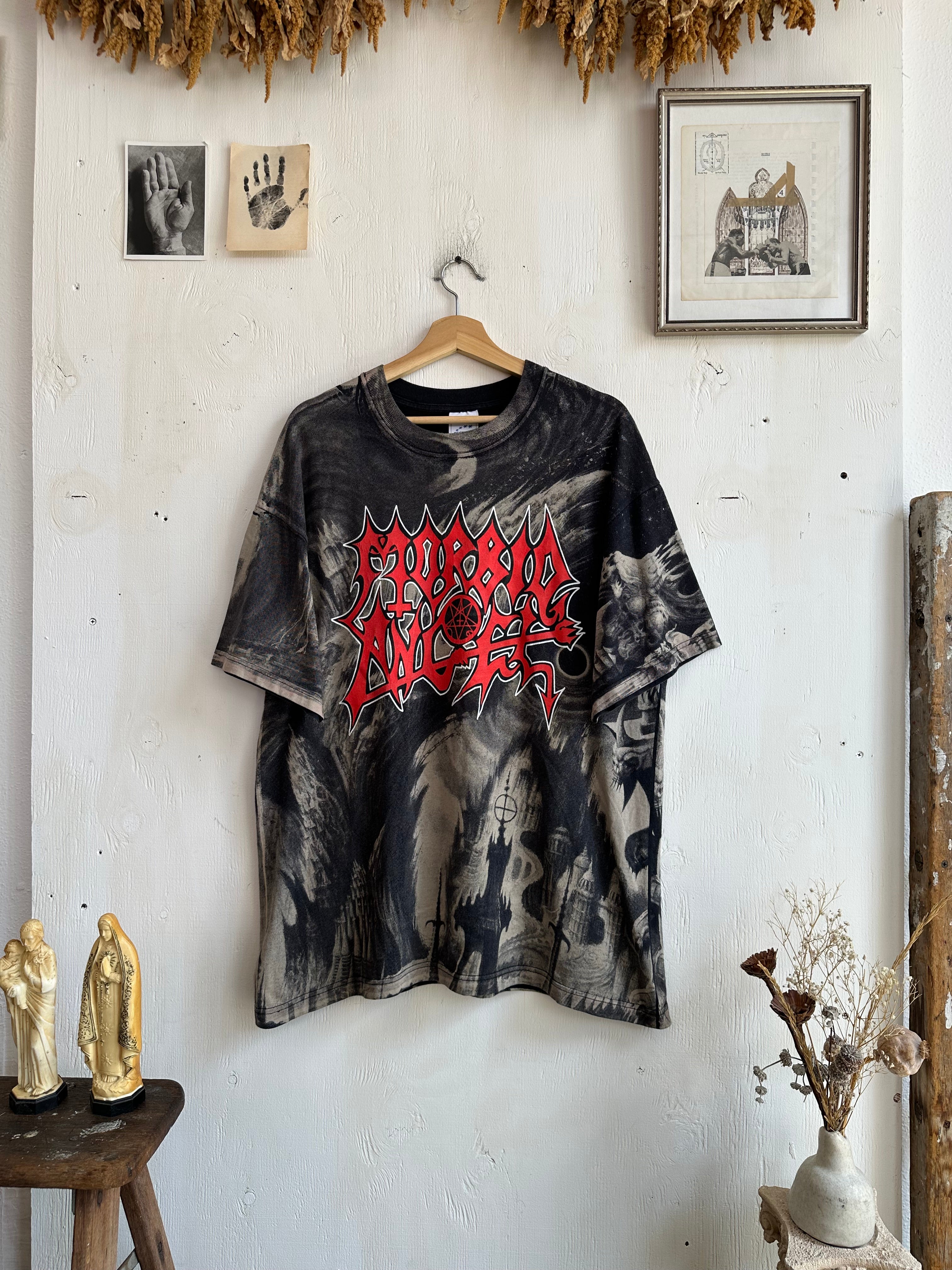 1990s Morbid Angel "Gateways To Annihilation" All Over Print Tee (XL)