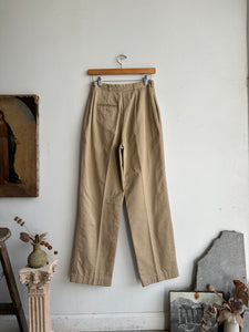 1960s Sears Tan Trousers (27 x 29)