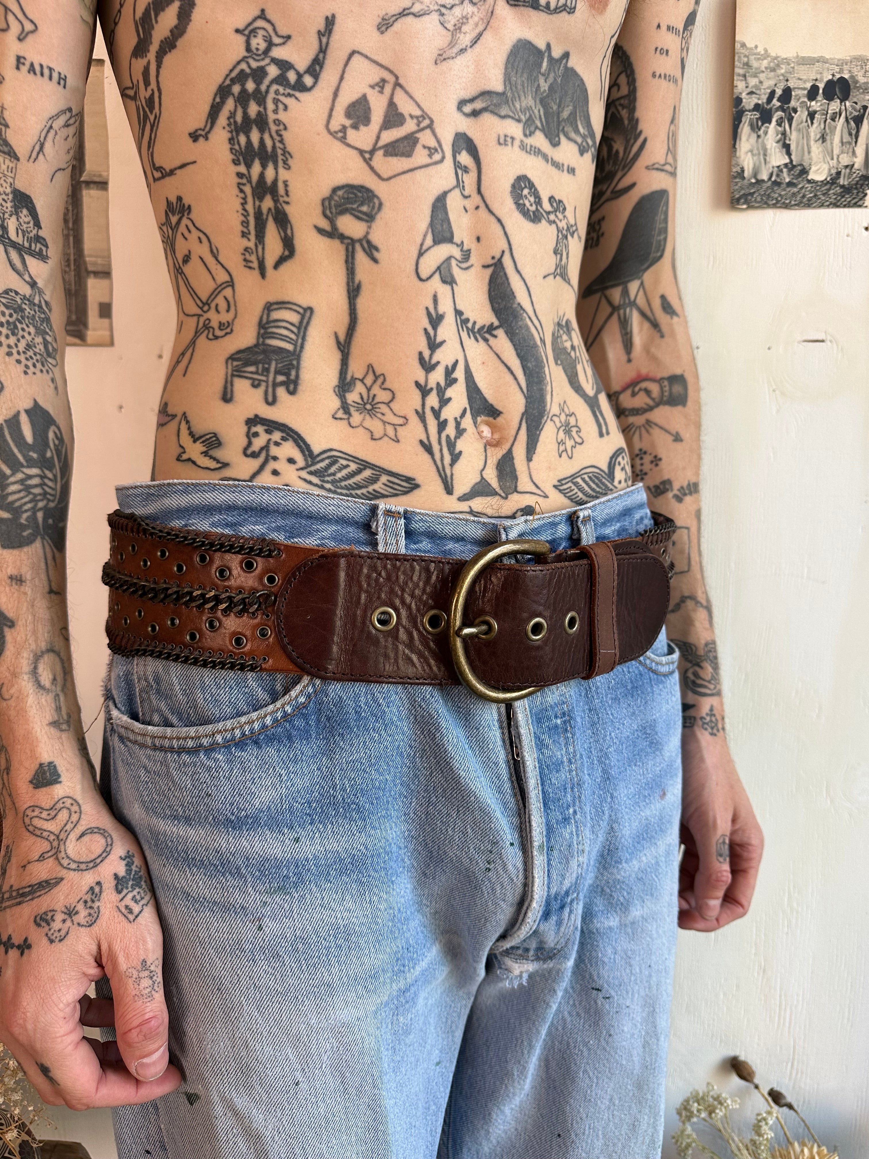 Chunky Chain Belt (32”-36”)