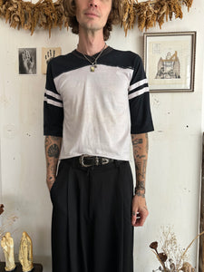 1980s Faded Black Jersey Tee (S)