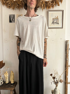 1980s Oversized White T-Shirt (OS)