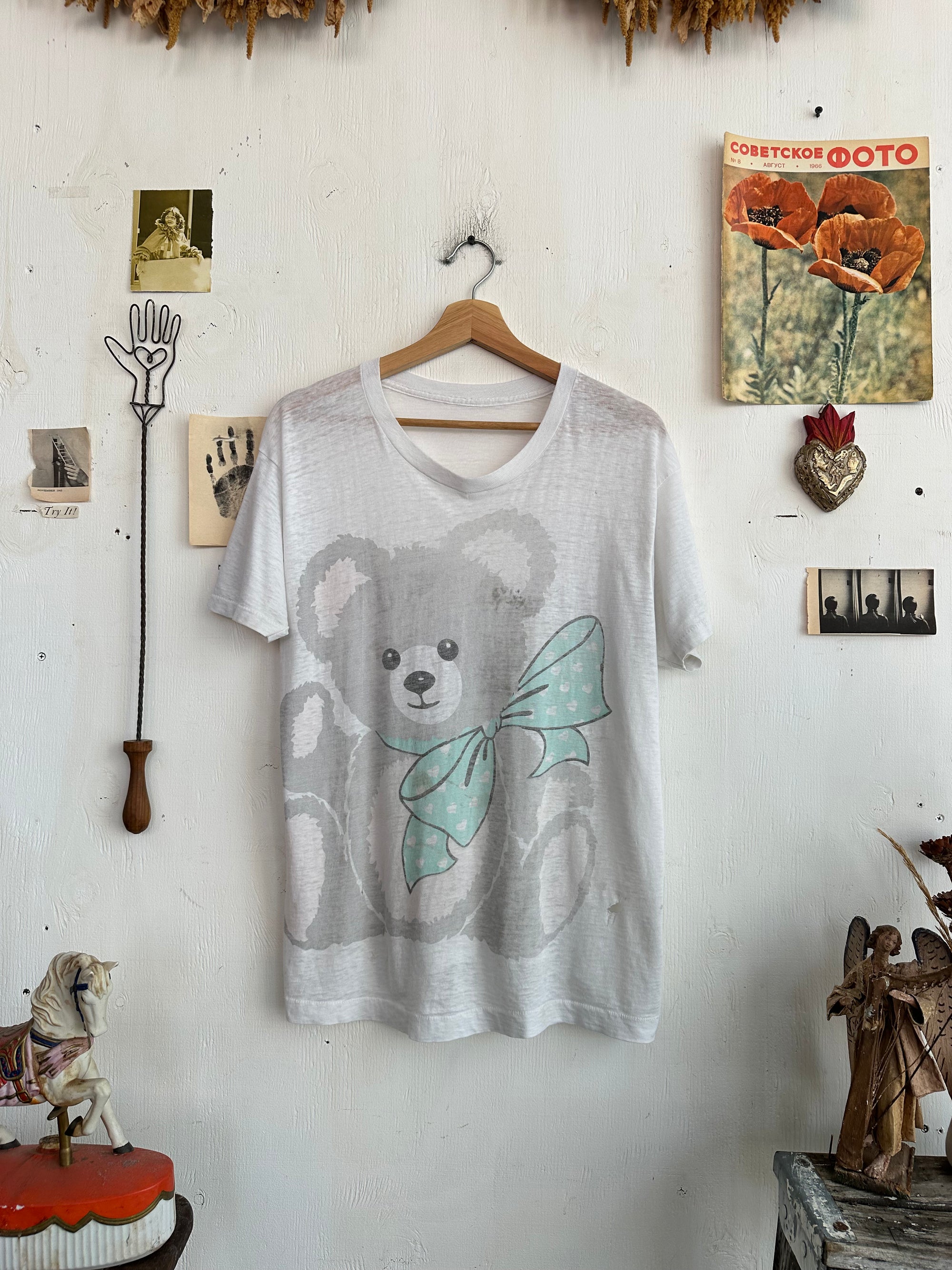 1980s Paper Thin Teddy Bear Tee