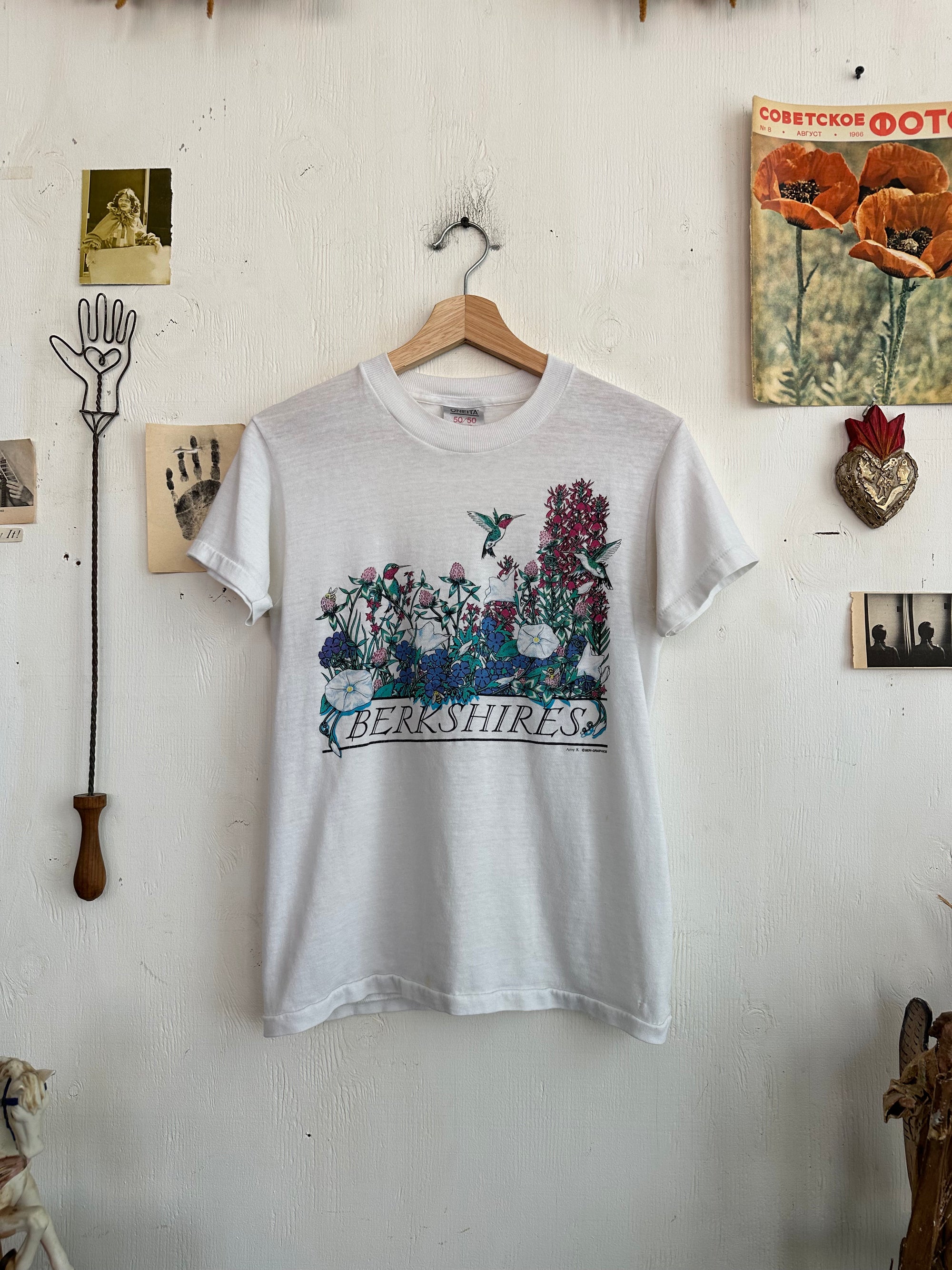 1980s Berkshires Flowers Tee