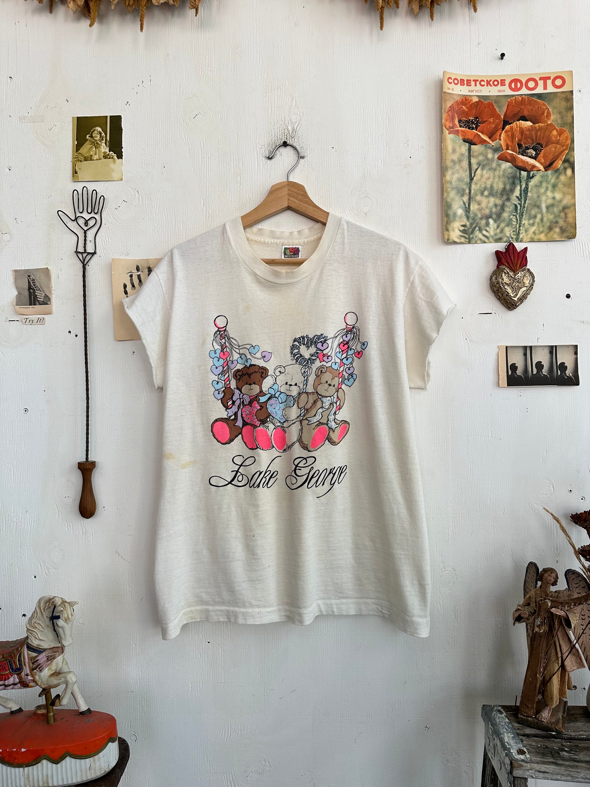 1990s Thrashed Teddy Bear Tee