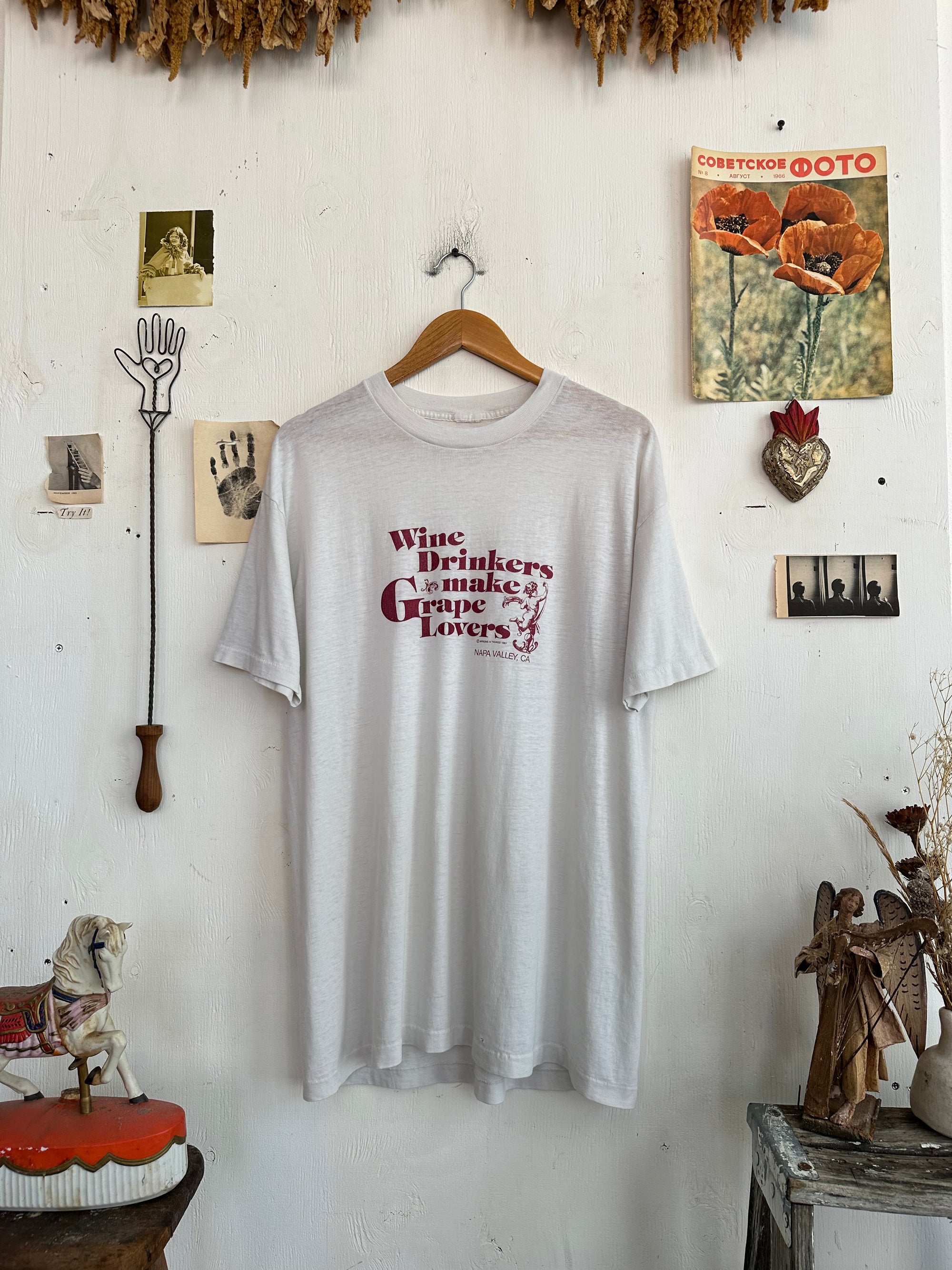 1987 Paper Thin Wine Drinkers Tee