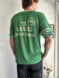 1980s Thrashed Save The Whales Jersey Tee (L)
