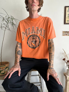 1990s Sunfaded/Thrashed Miami University Tee (L/XL)