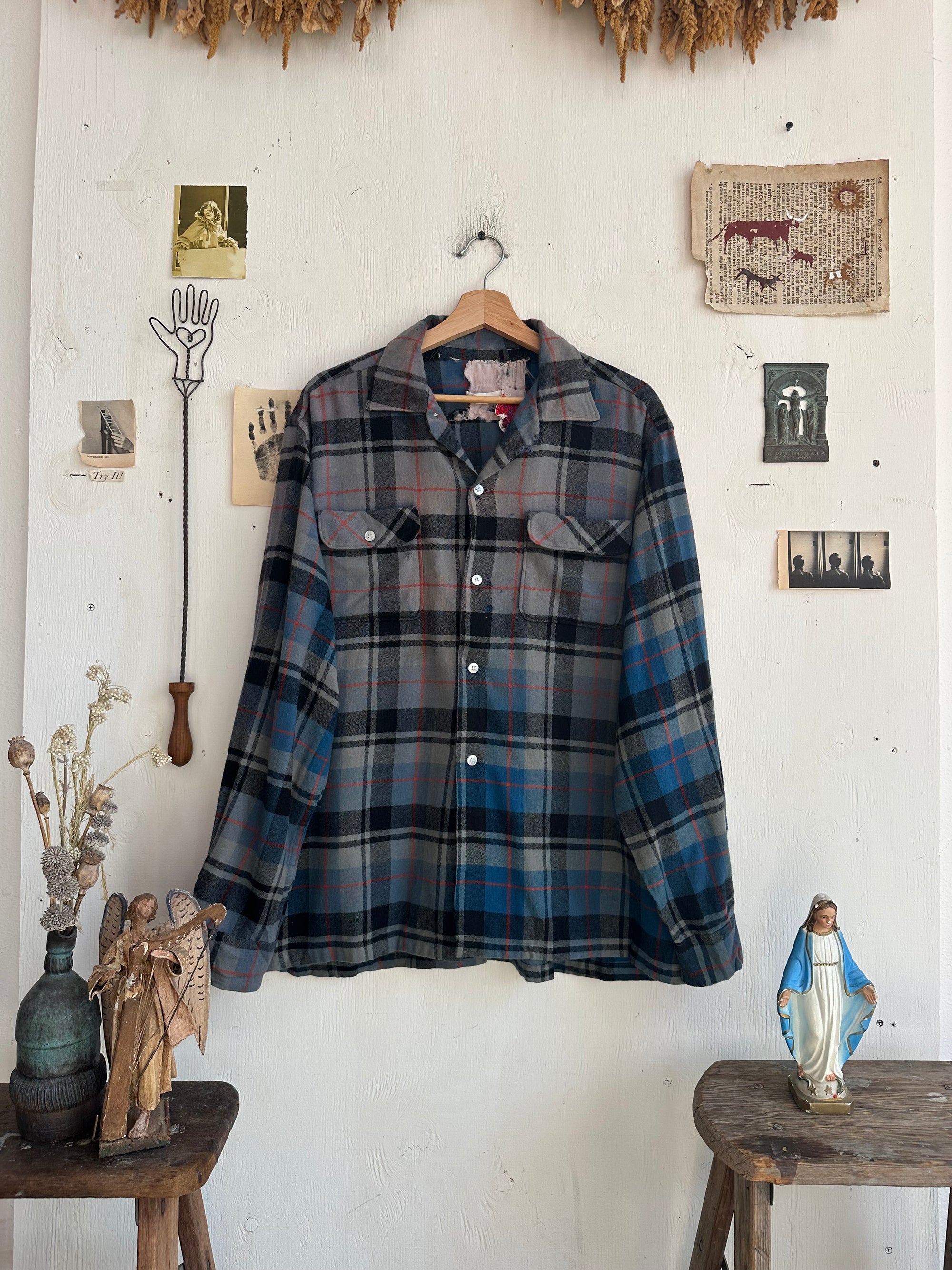 1960s Gauzey Flannel