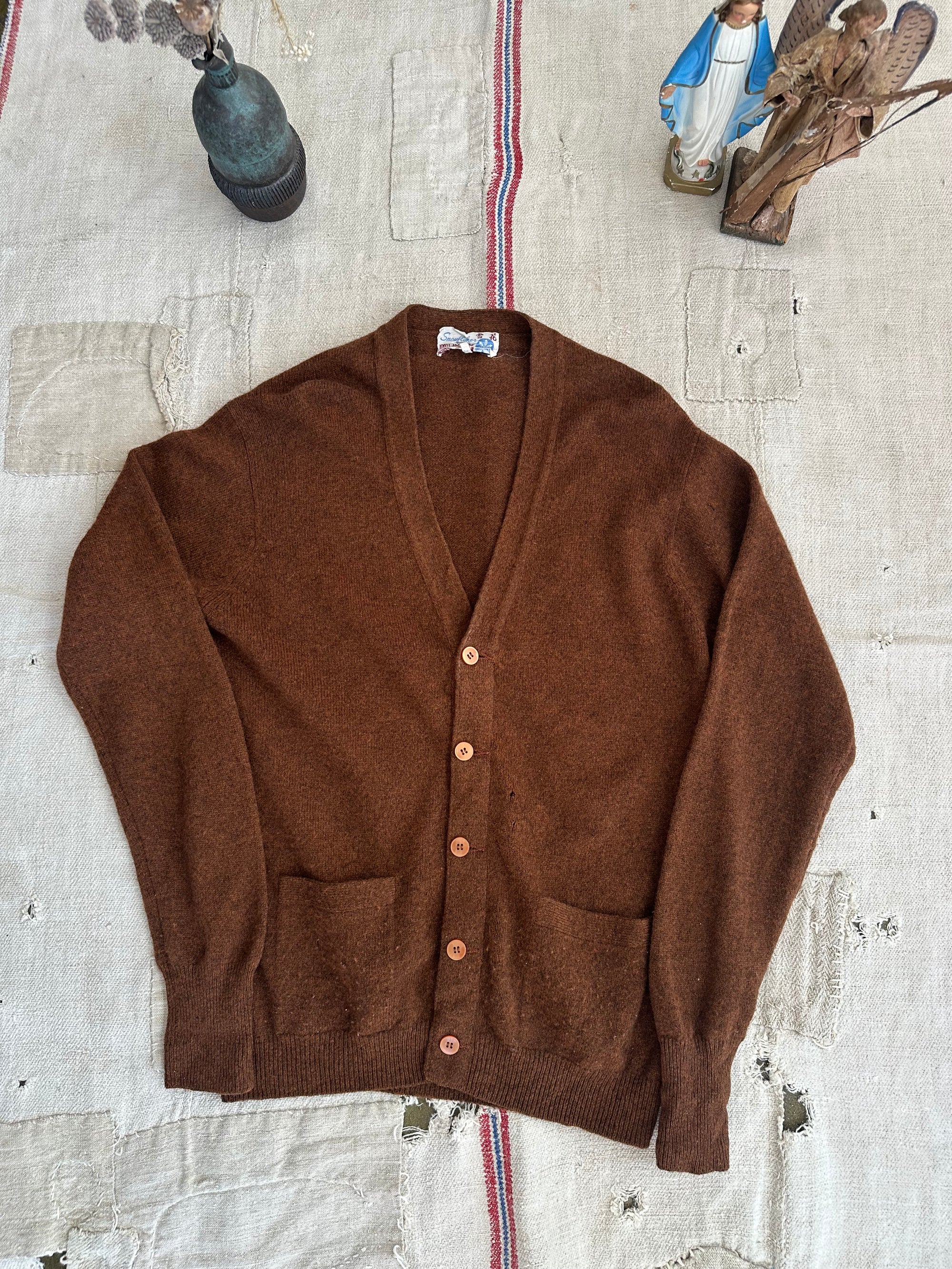 1960s Lambswool Cardigan