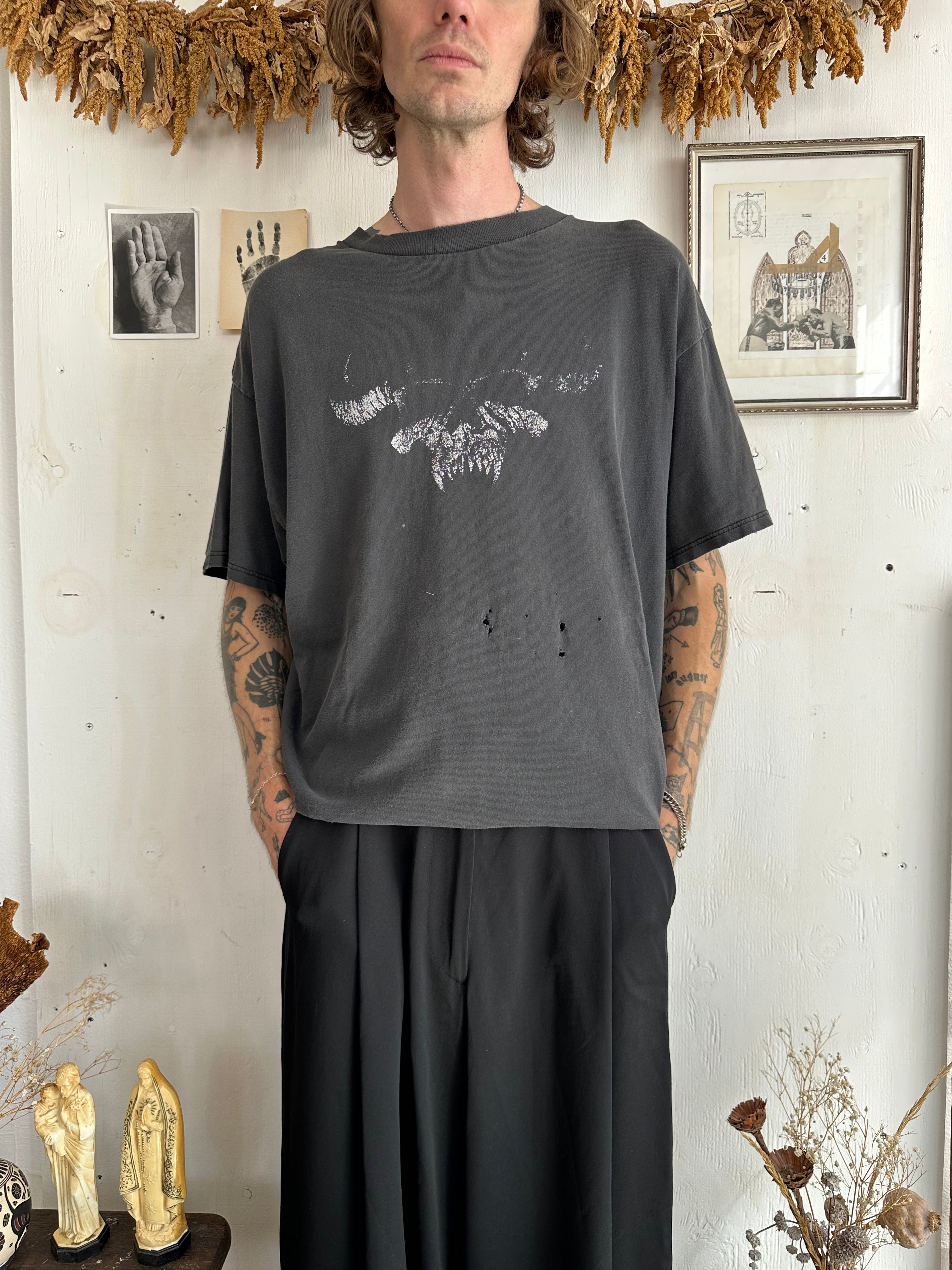 1990s Well-Worn Danzig '666' T-Shirt (Boxy XL)