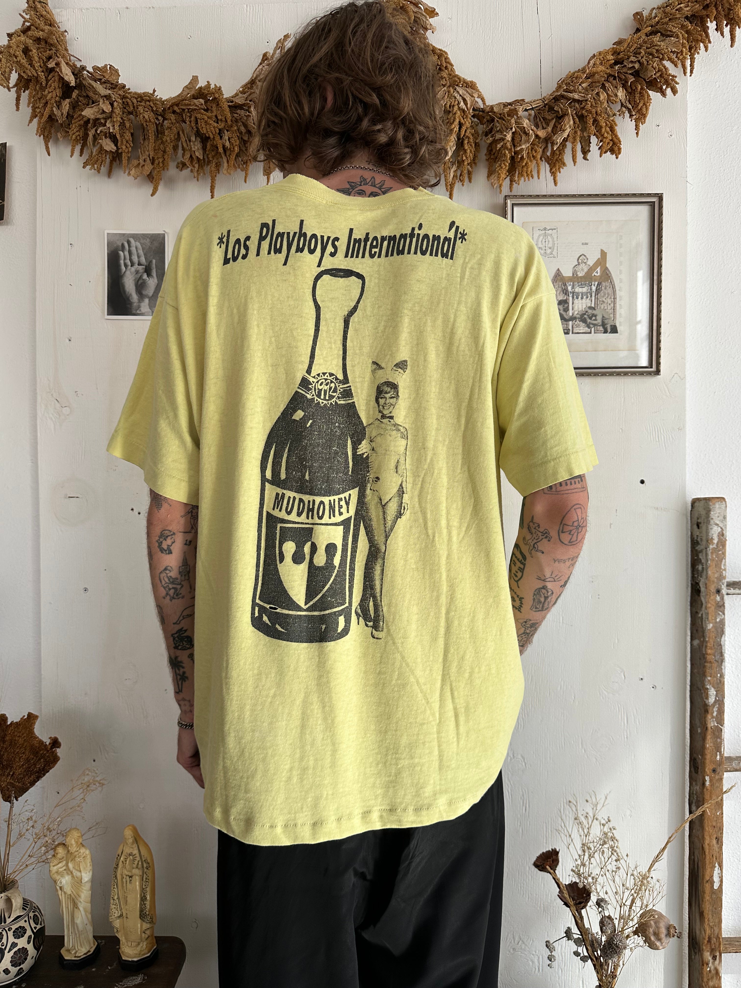 1992 Mudhoney Los Playboys International Tour Tee (Boxy XL)