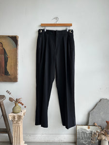 1980s Clasp Pleated Trousers (32 x 32)