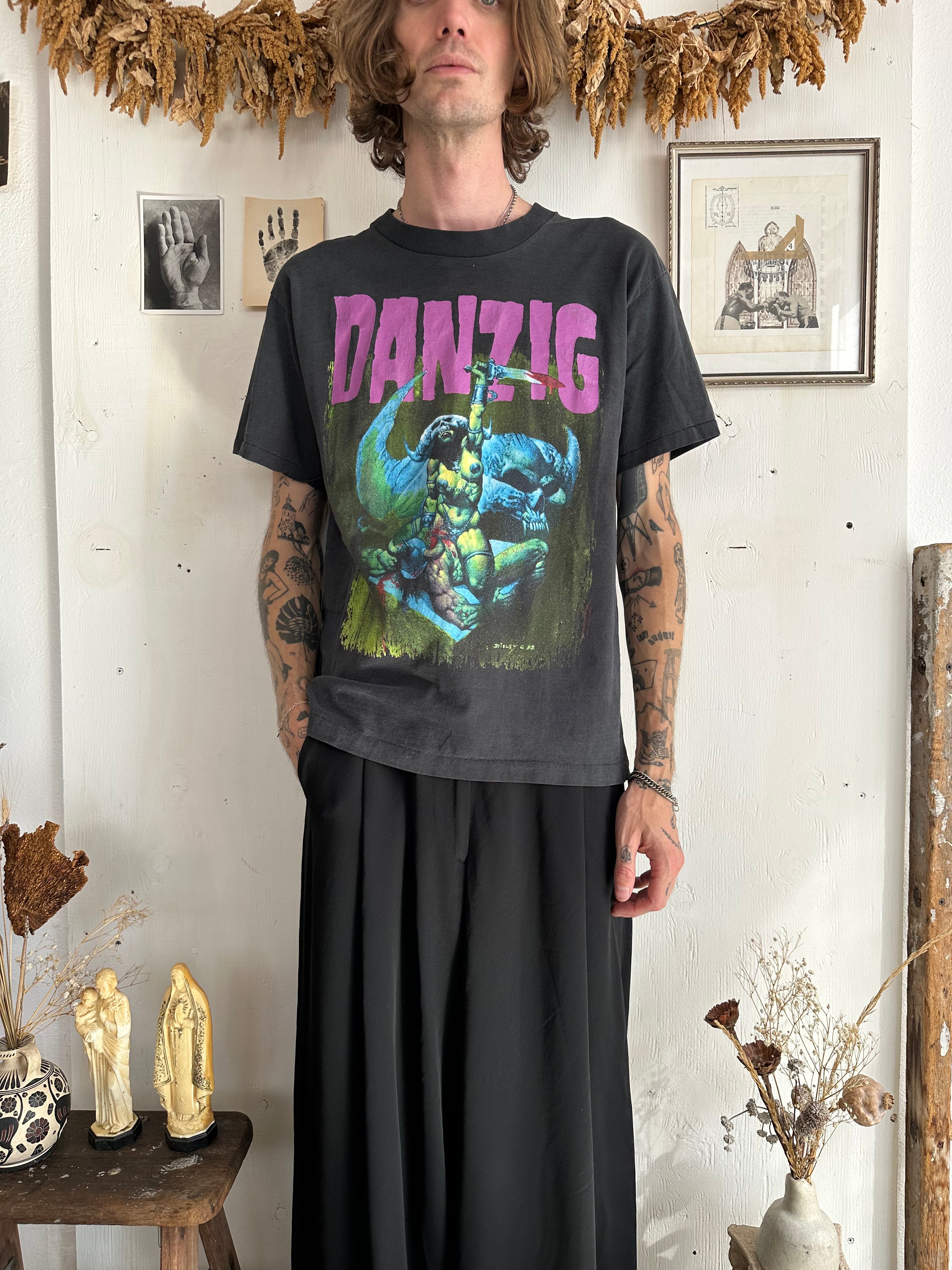 1992 Danzig 'How The Gods Kill'  T-Shirt (L)
