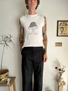 1970s Chopped Mushroom Thermal (M)