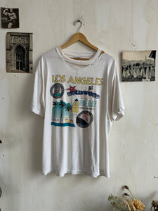 1980s Well-Worn Los Angeles T-Shirt (Boxy XXL)