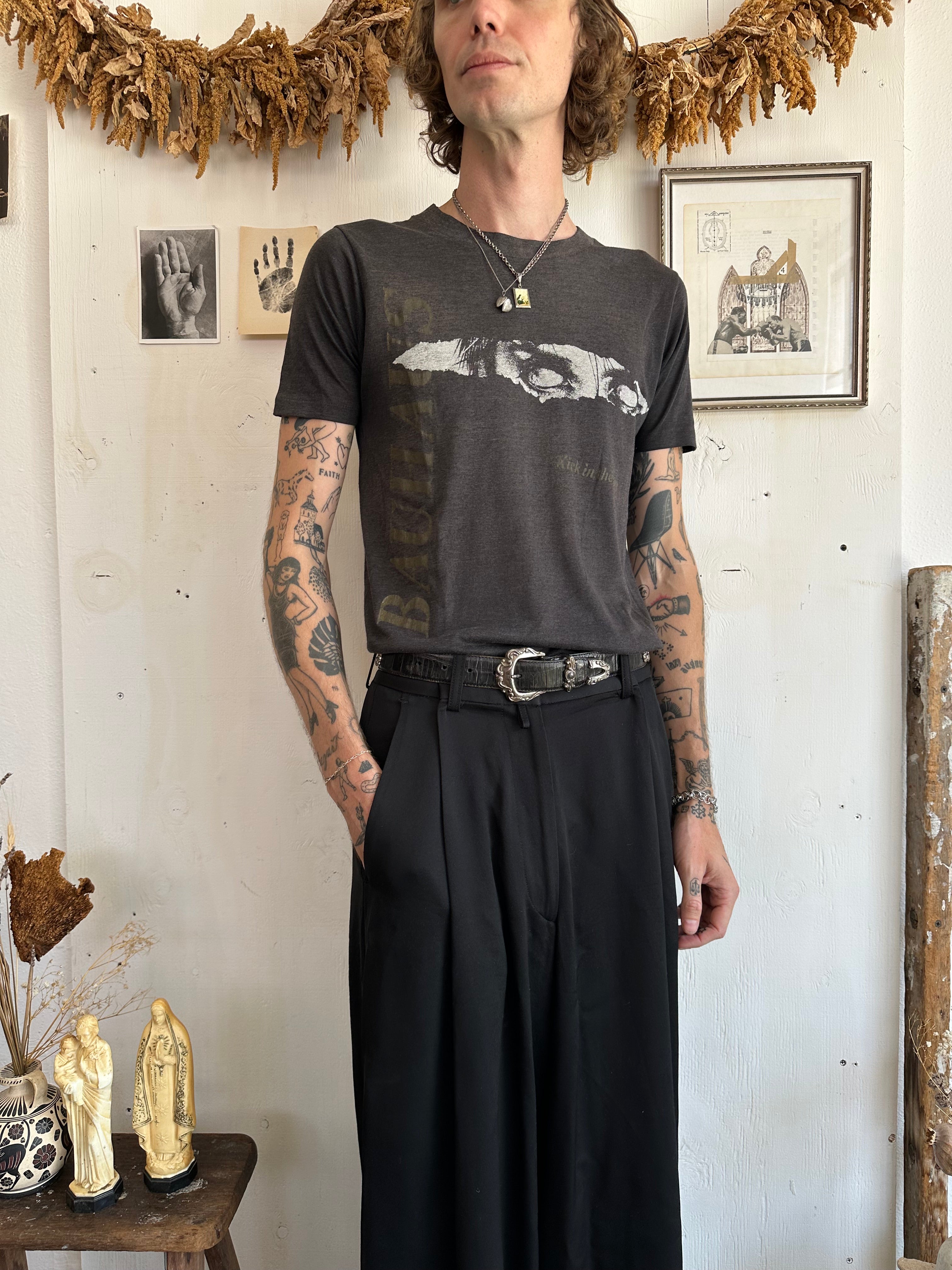 1980s Paper Thin Bauhaus “Kick in the Eye” Tee (M)