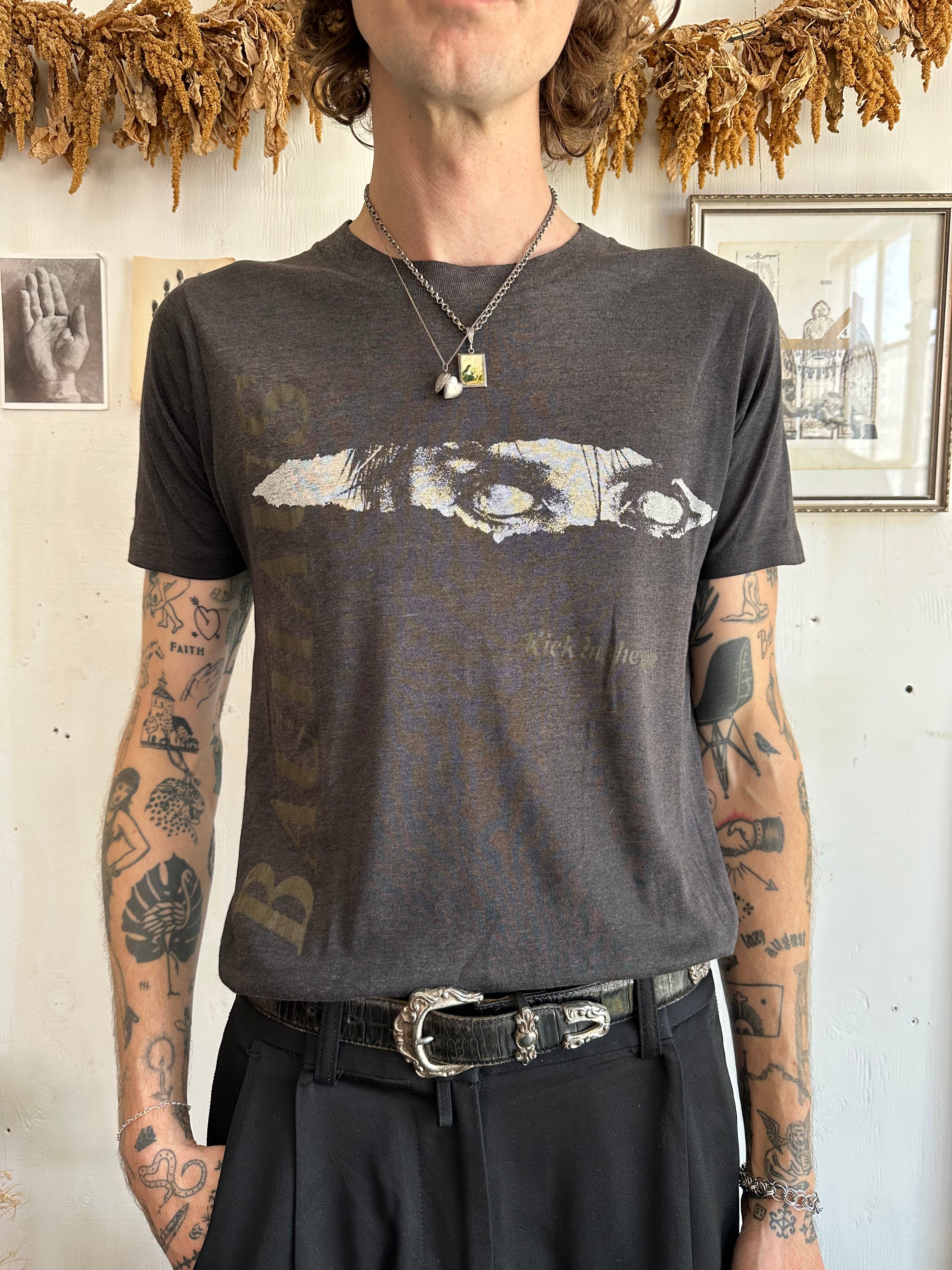 1980s Paper Thin Bauhaus “Kick in the Eye” Tee (M)