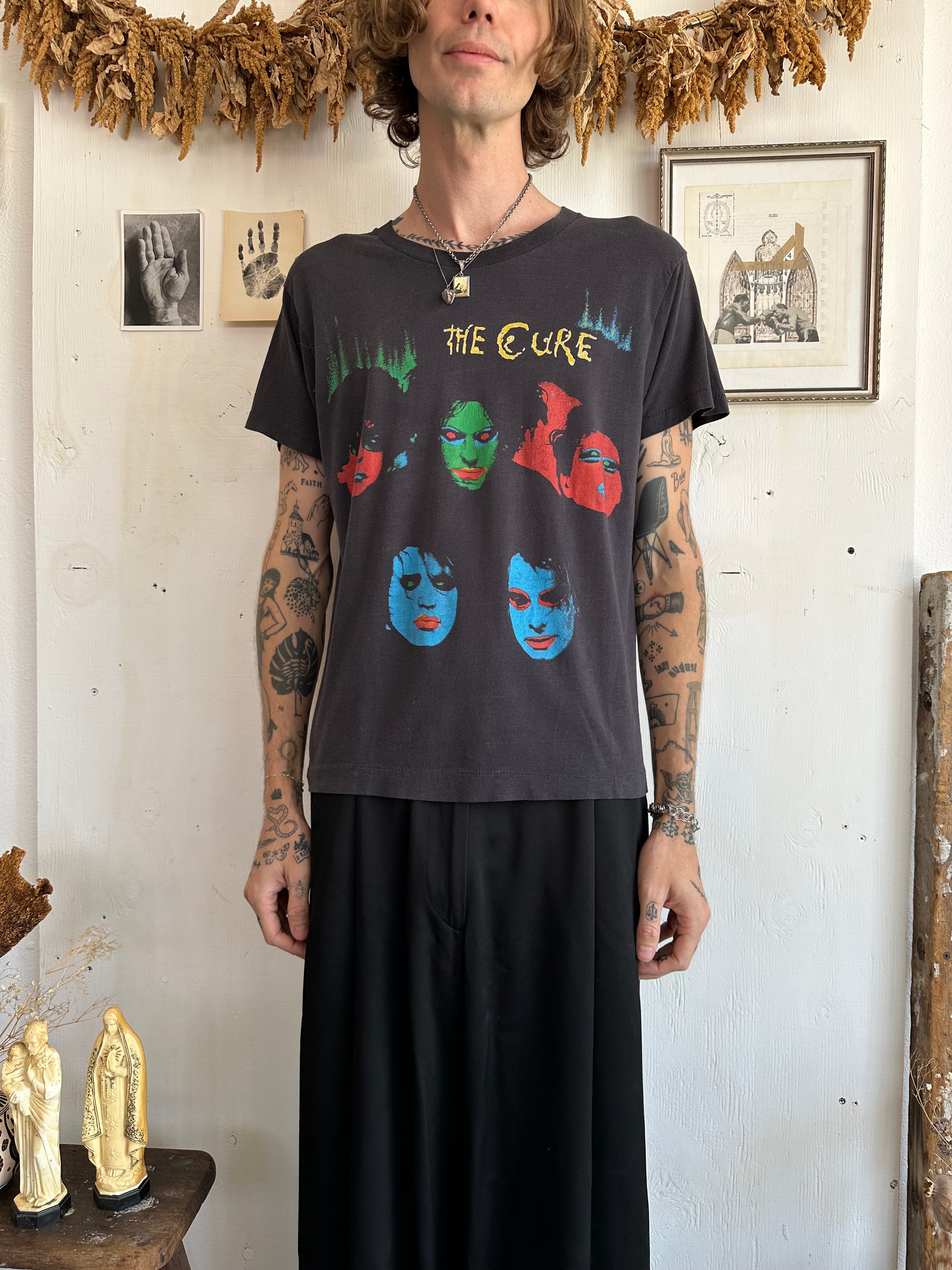 1980s The Cure In Between Days Tour T-Shirt (Boxy M)