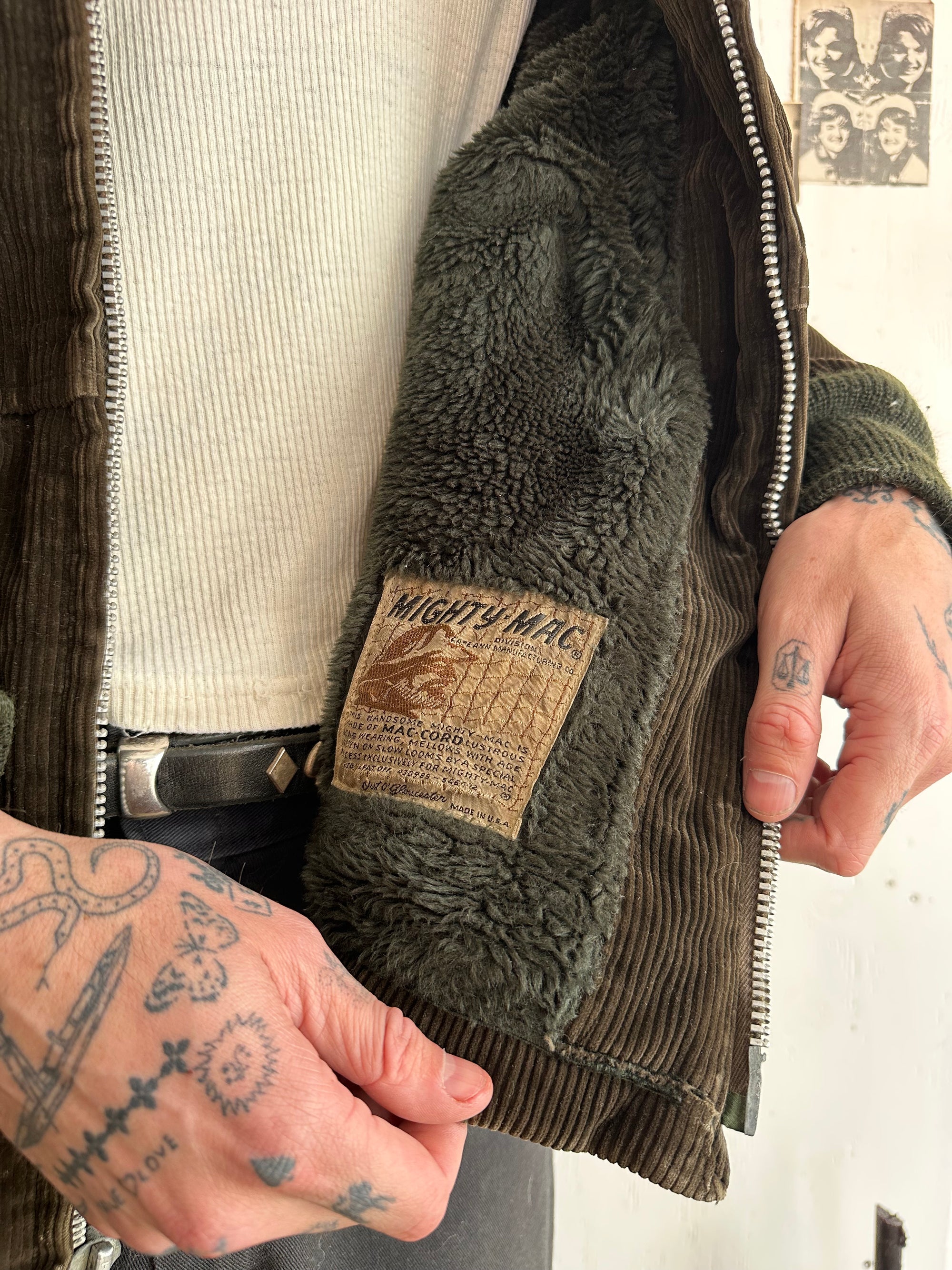 1950s Insulated Corduroy Jacket