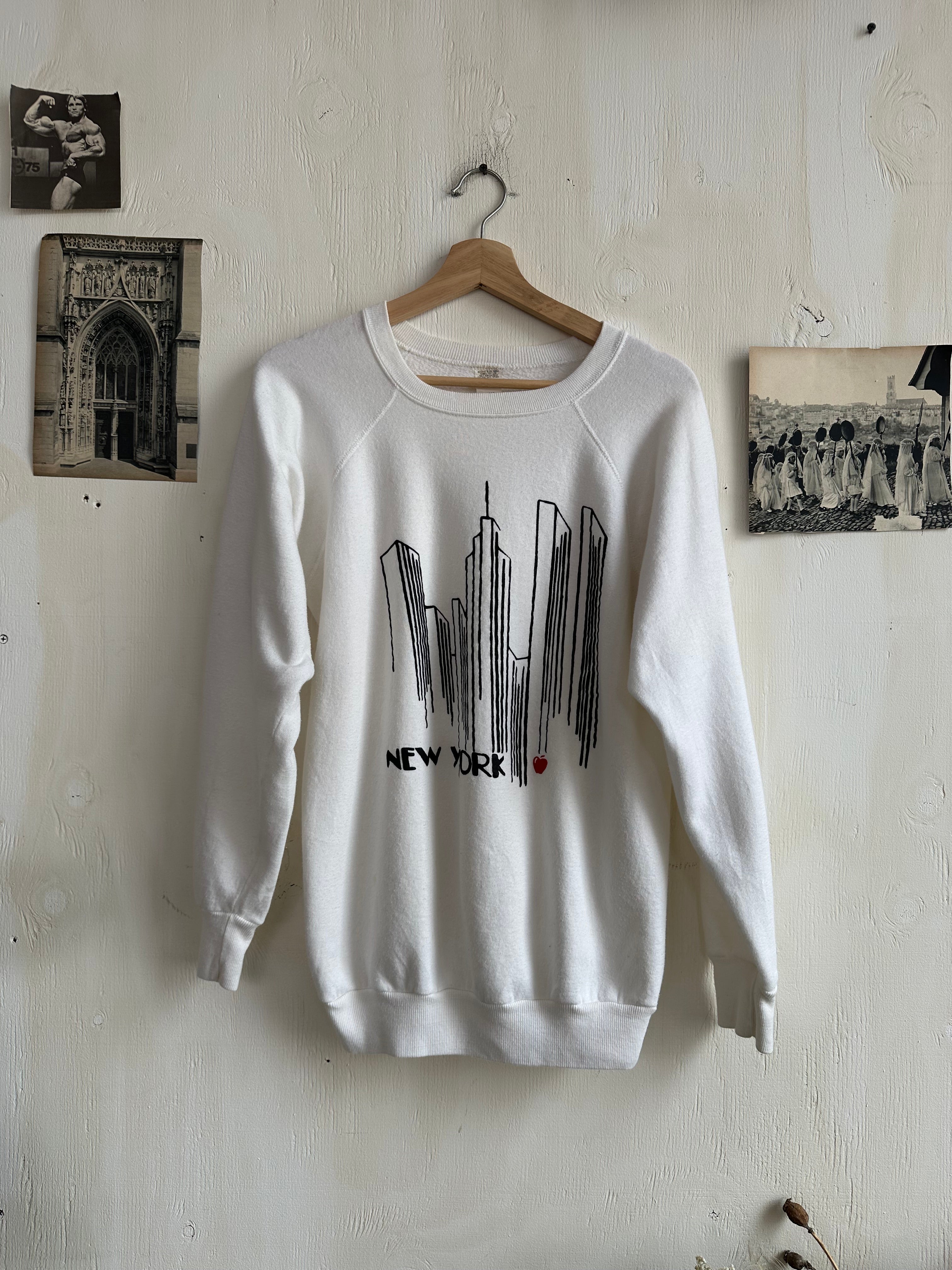 1980s New York Crewneck Sweatshirt (M)