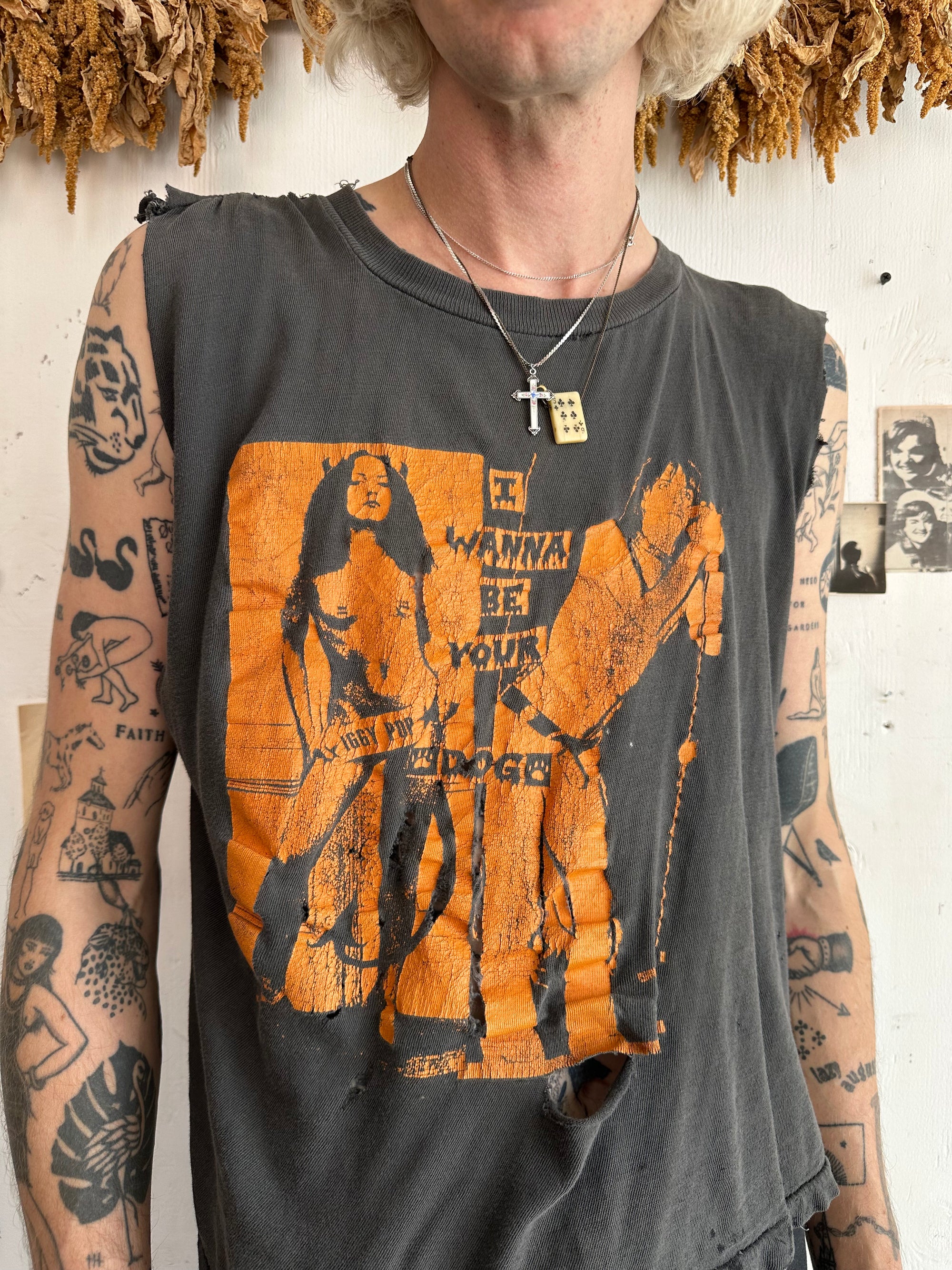 1970s/1980s Iggy and the Stooges “I Wanna Be Your Dog” Muscle Tee