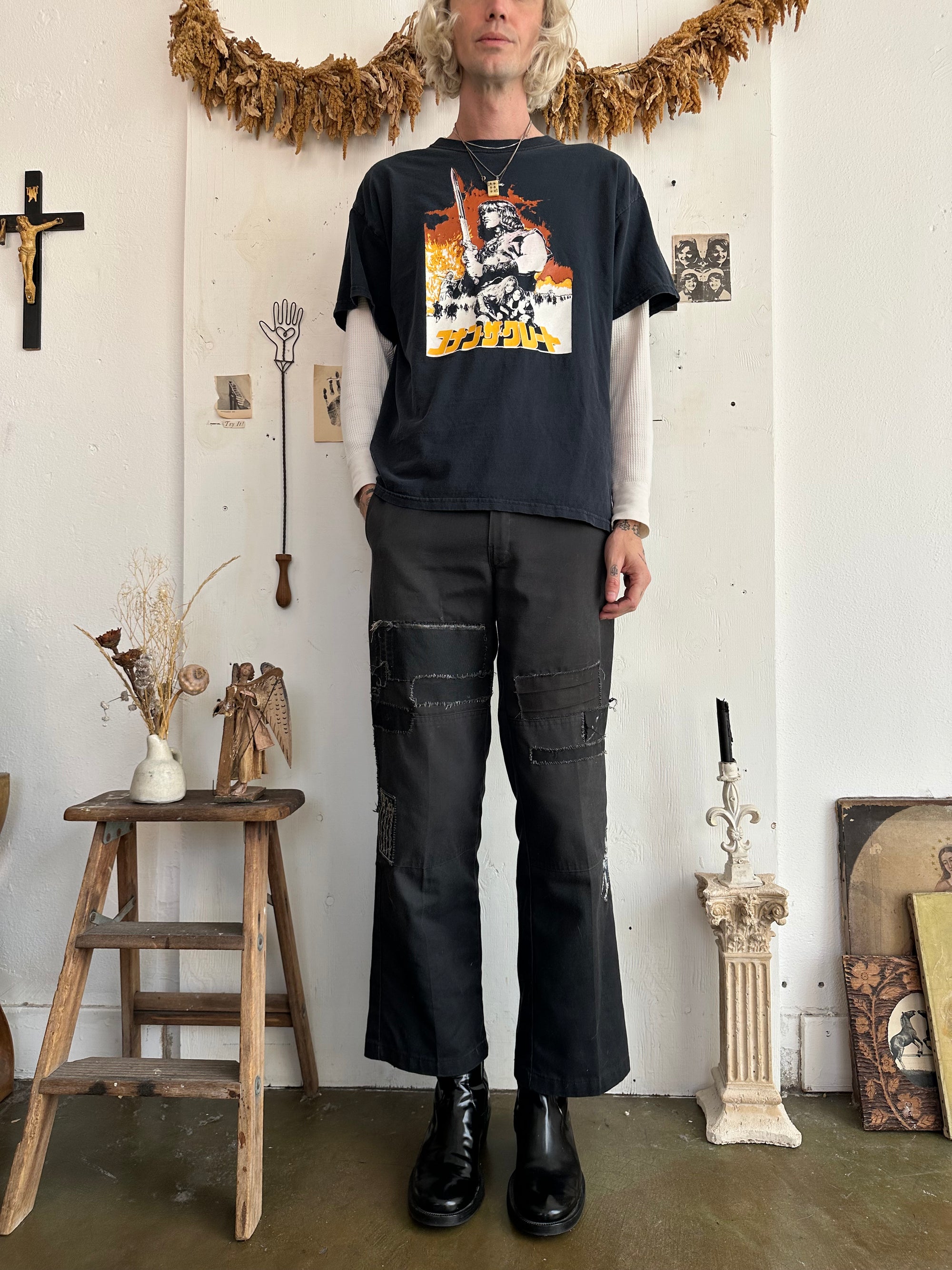 1990s Faded Japanese Conan The Barbarian Tee