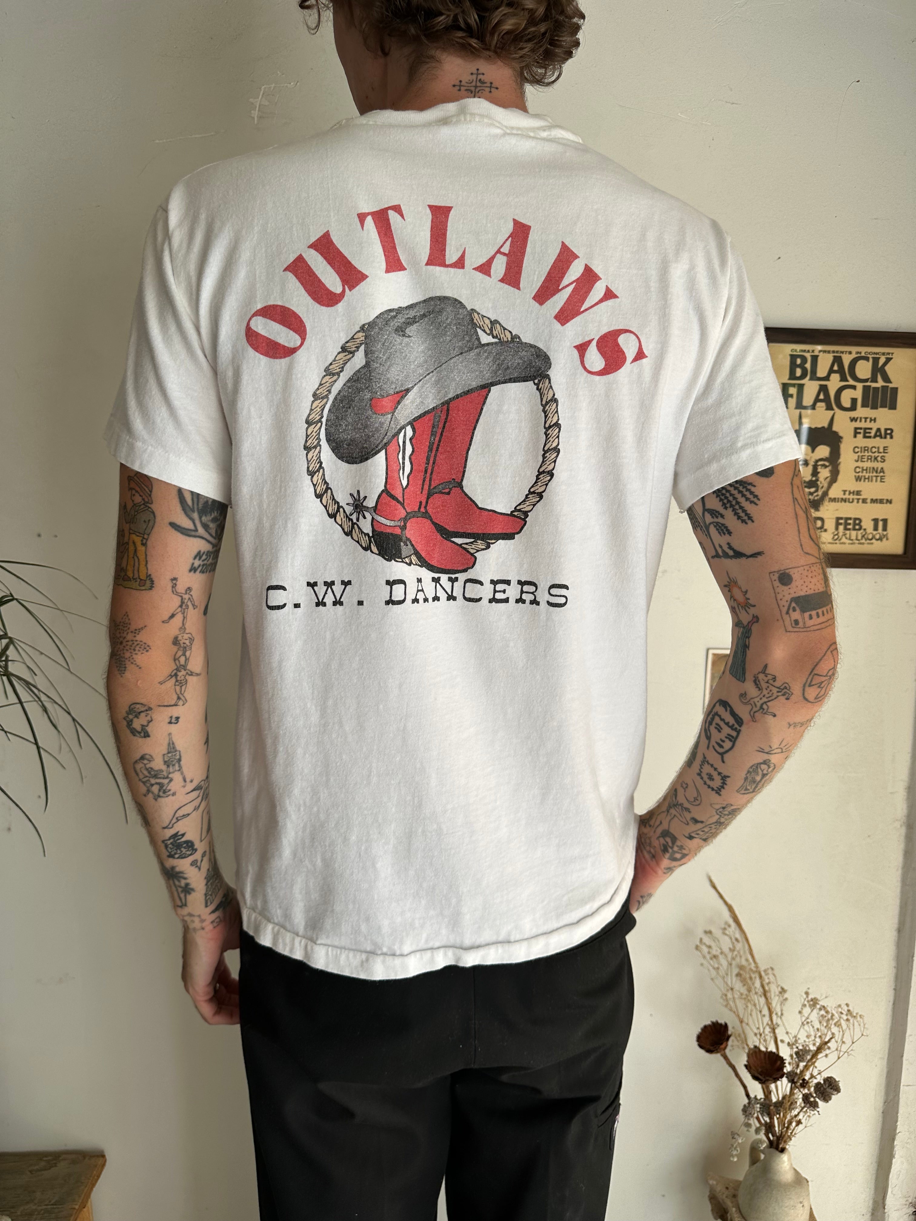 1990s Outlaws T-Shirt (M/L)