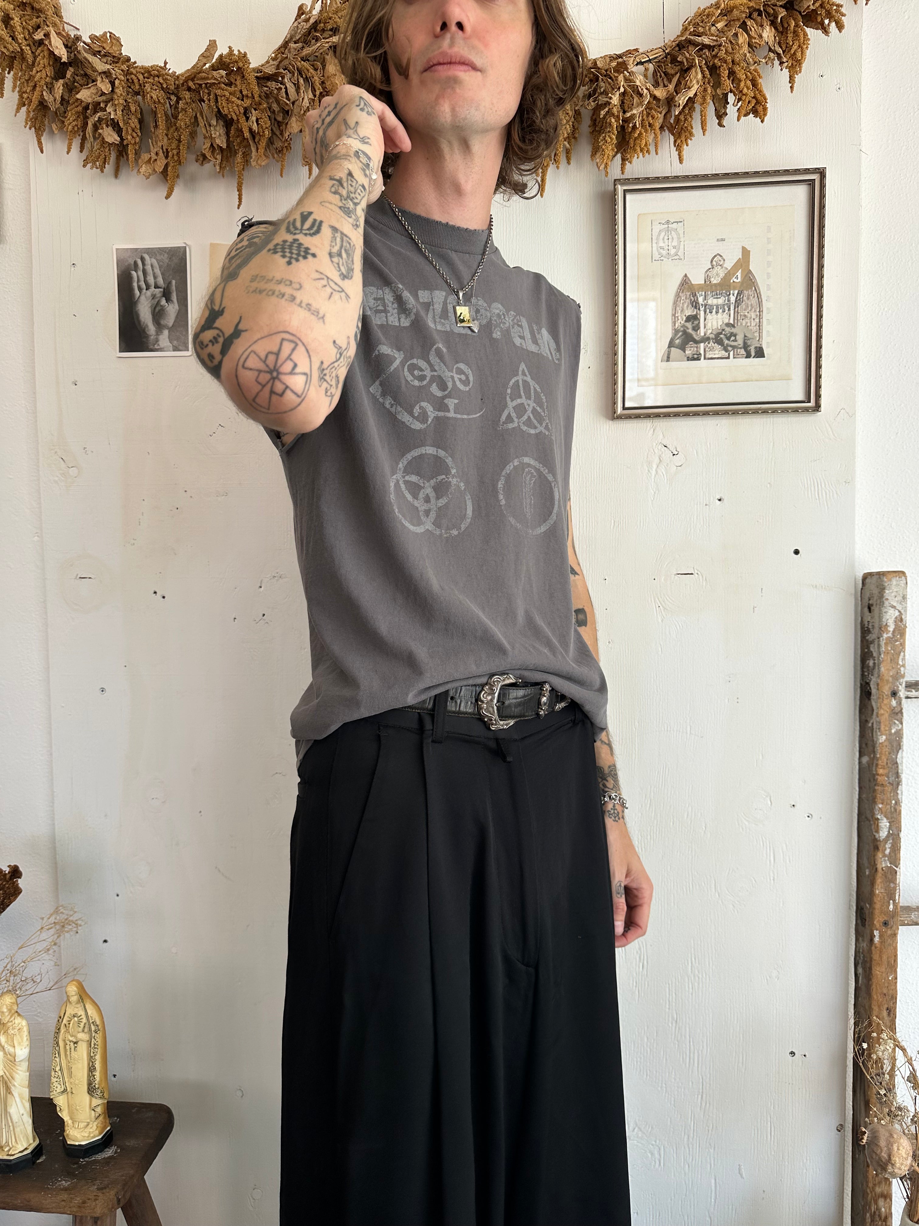 1990s Well-Worn Led Zeppelin Muscle Tank (M)